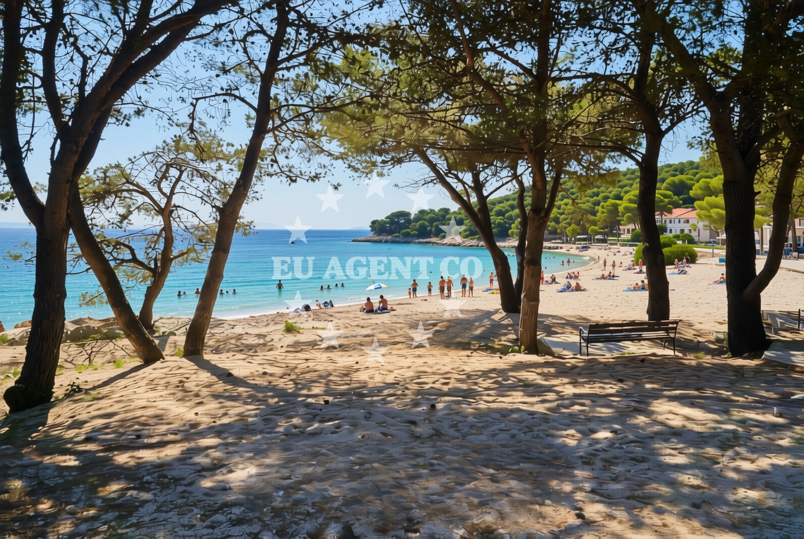 Additional view of Drage (Pakoštane): beaches and coves (7) in Drage (Pakoštane)