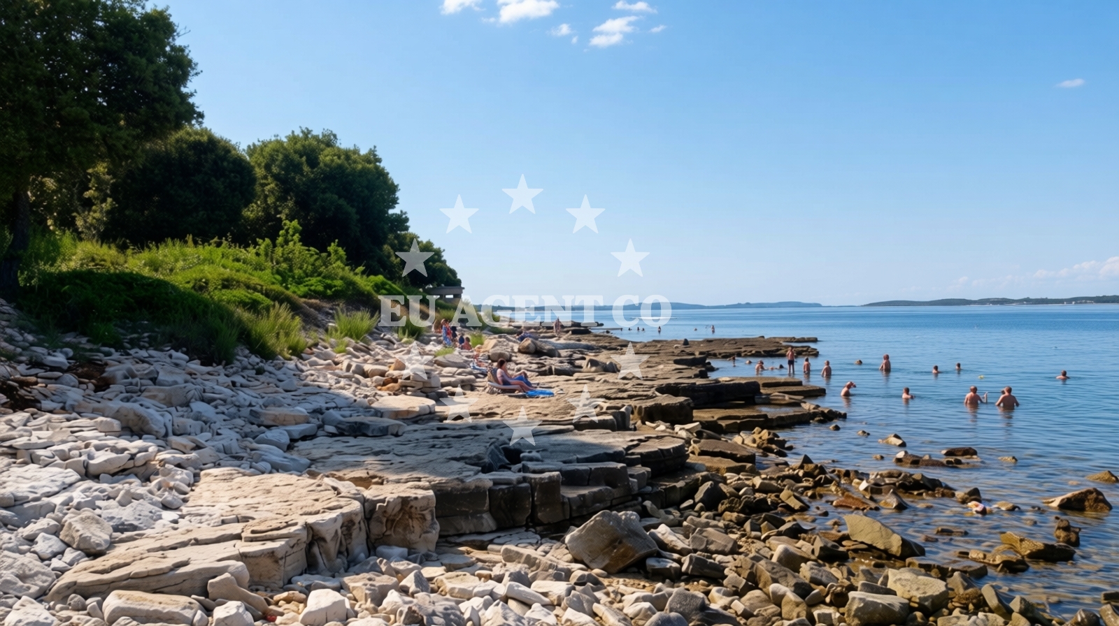 Additional view of Dragonera beach in peroj 948a, Peroj
