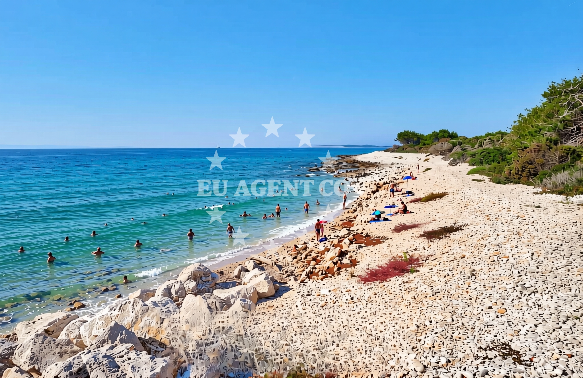 Sea and coastal view of Dragove (Dugi otok): beaches and coves (4) in Dragove (Dugi otok)
