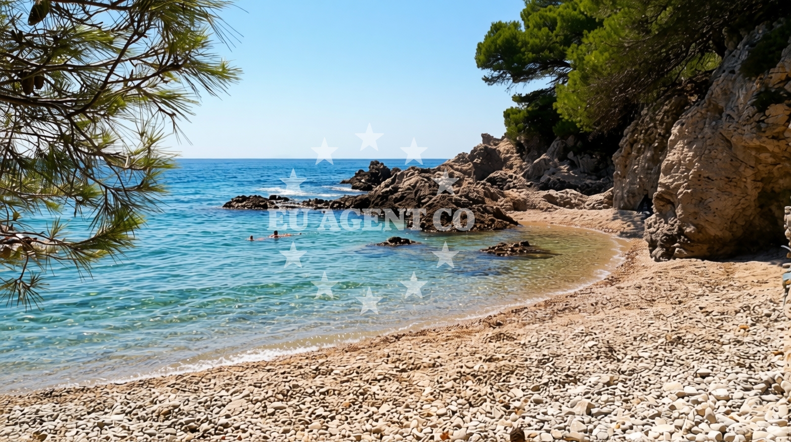 Additional view of Drance beach in , Žuljana