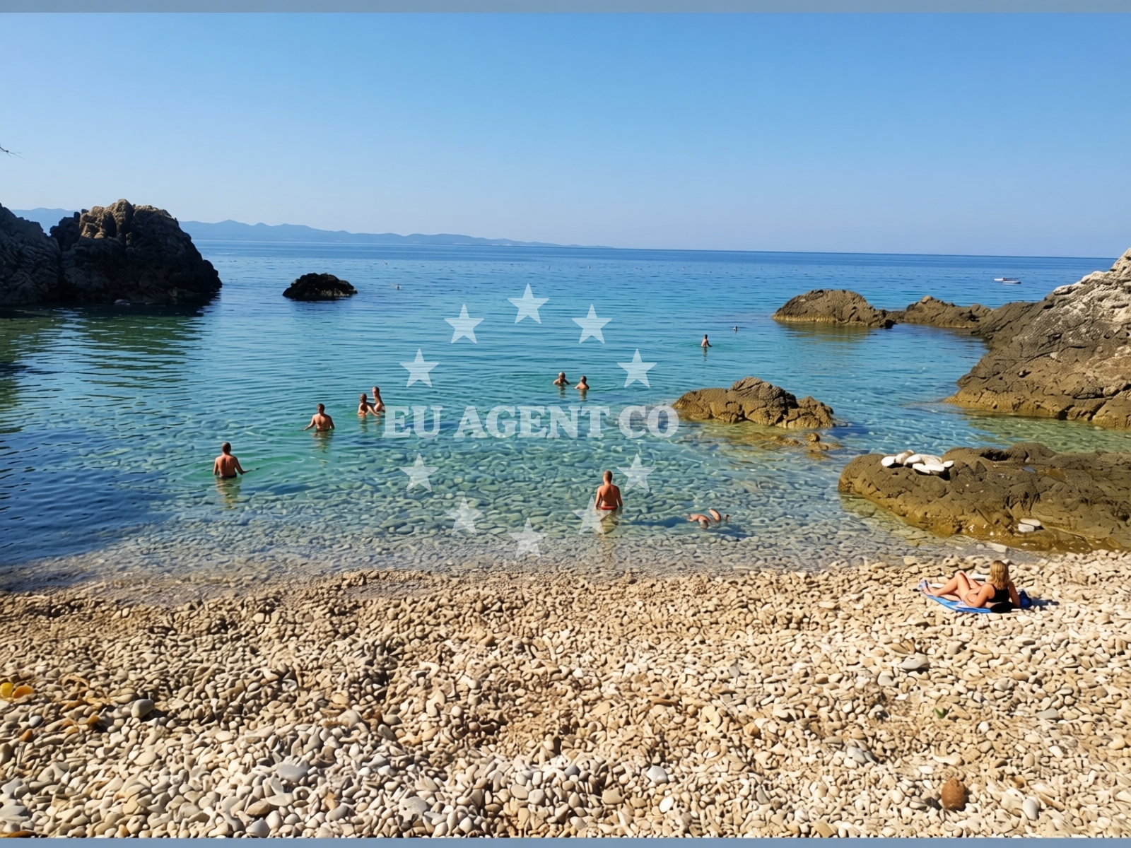 Additional view of Drance beach in , Žuljana