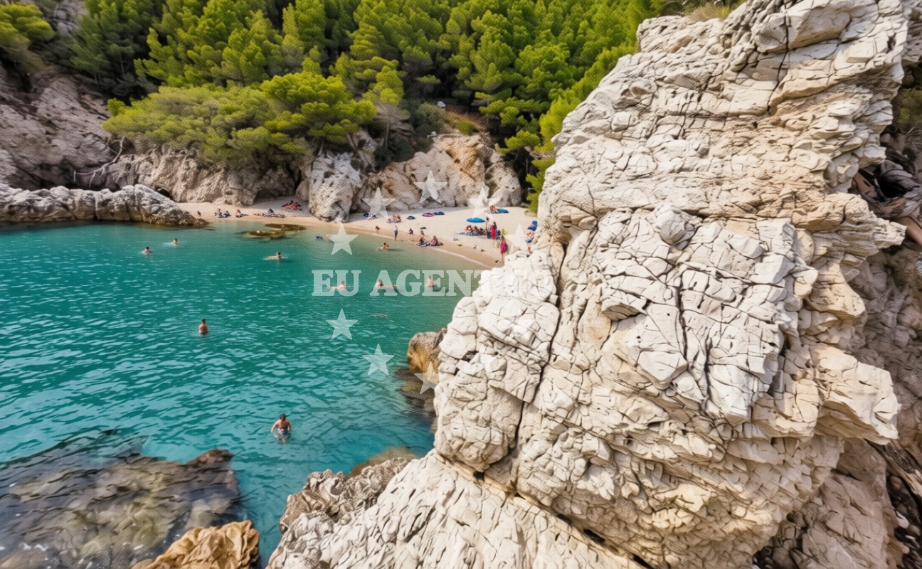 Additional view of Drance beach in , Žuljana