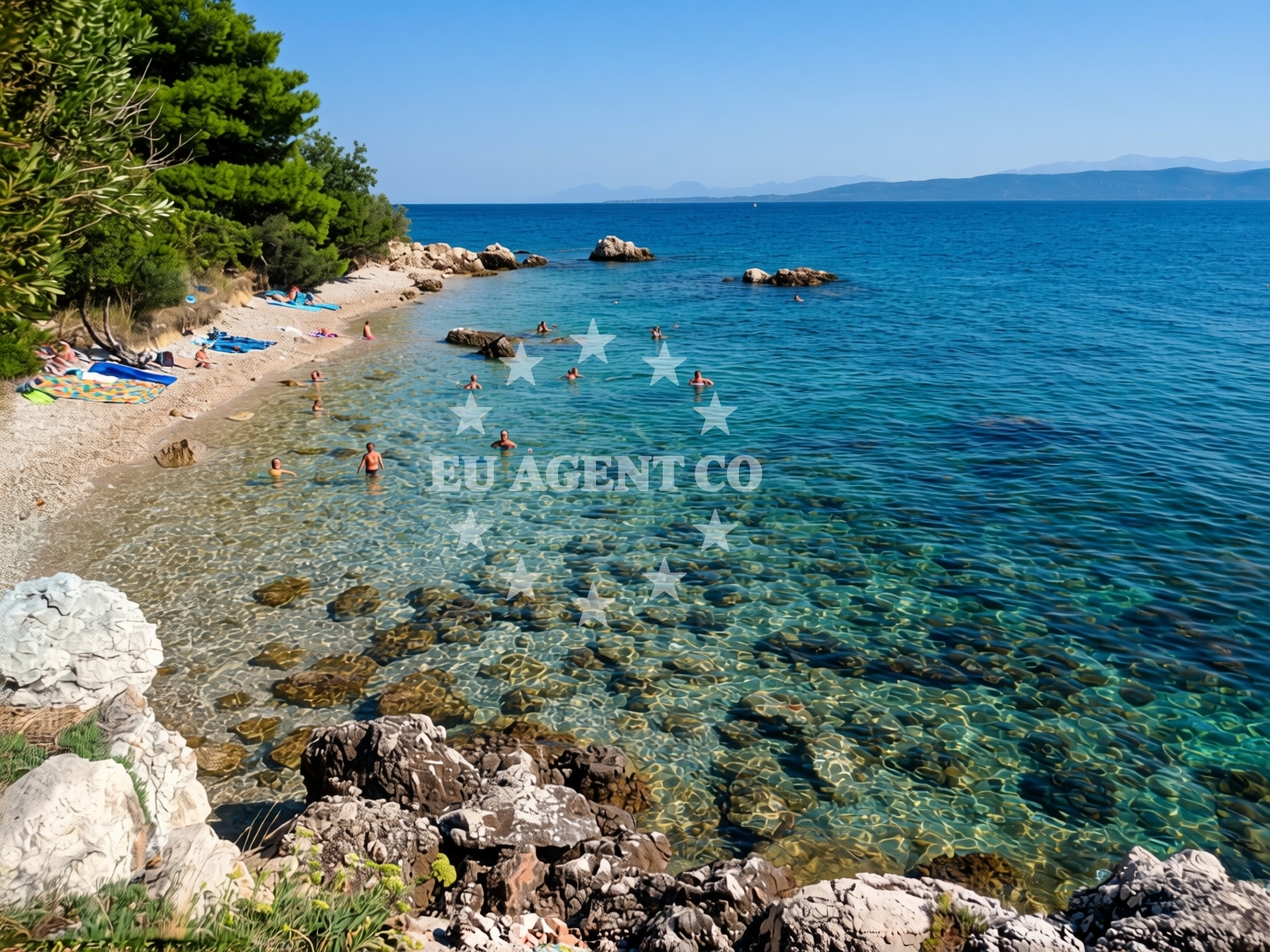 Beach facilities and surroundings at Drasnice East area FKK in Izbitac 190, Drasnice