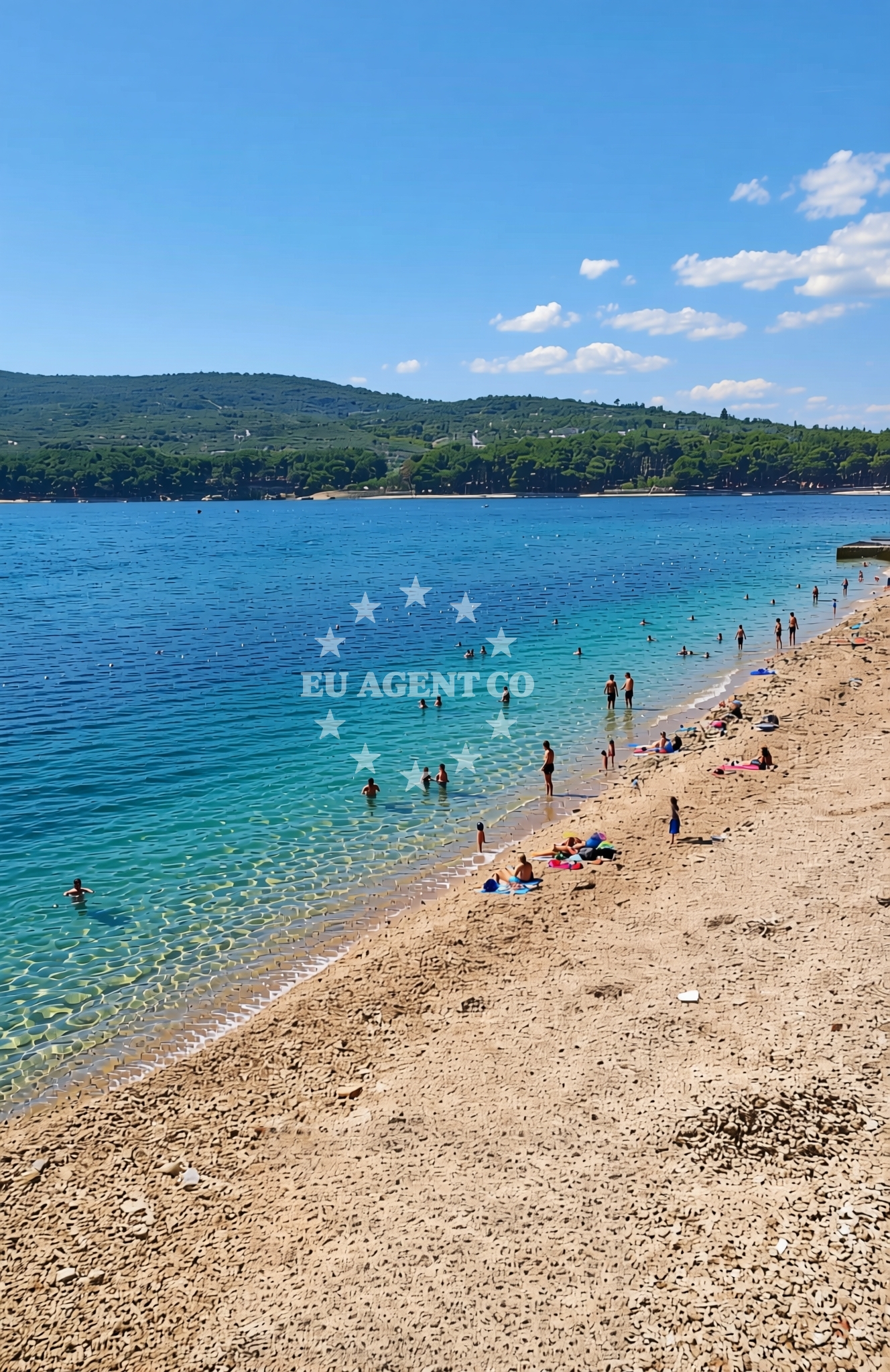 Additional view of Drazica beach in Melin III 13, Cres