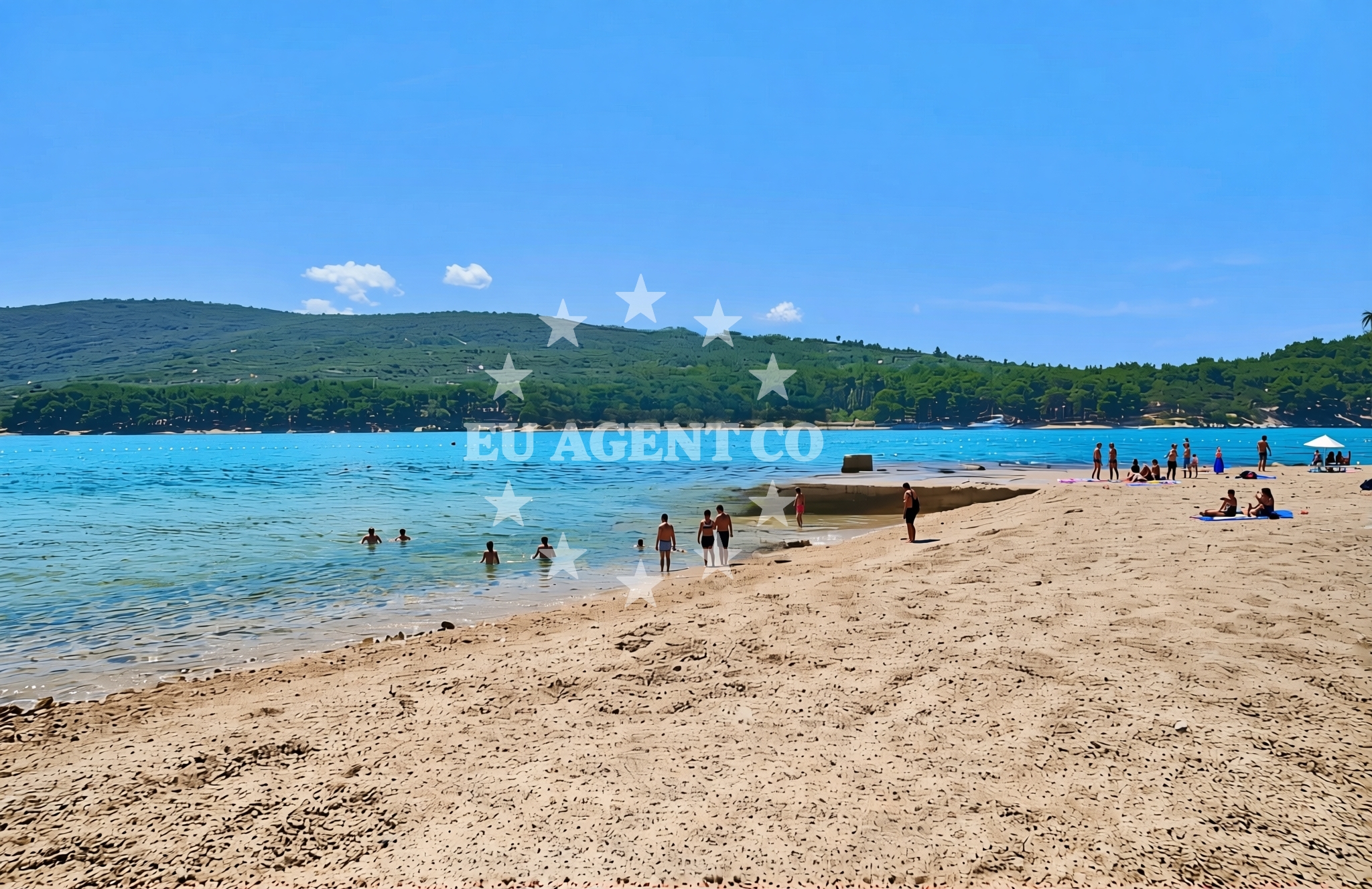 Additional view of Drazica beach in Melin III 13, Cres