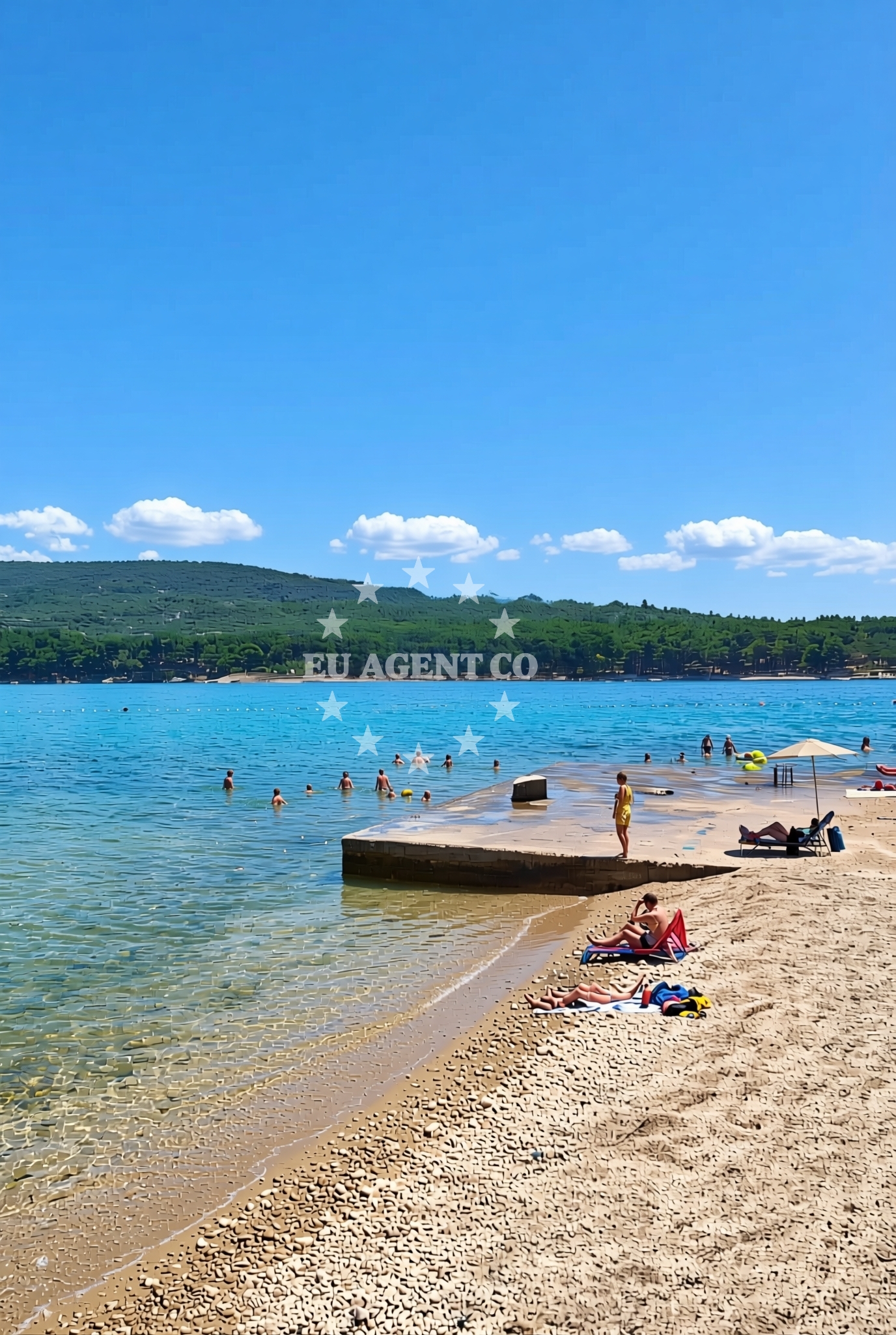 Additional view of Drazica beach in Melin III 13, Cres