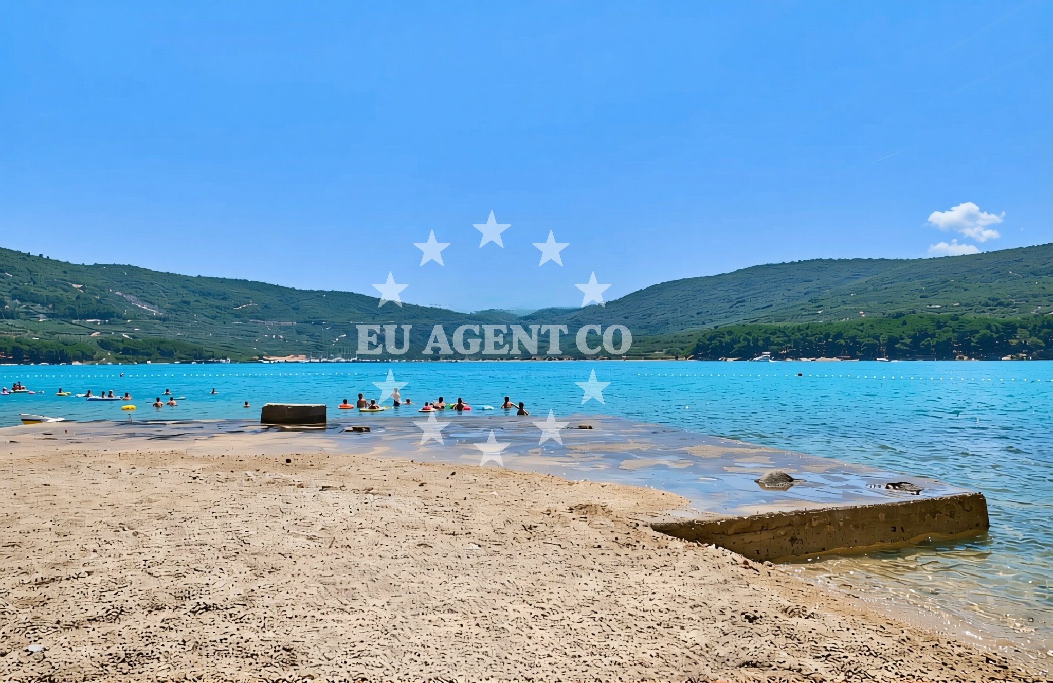 Additional view of Drazica beach in Melin III 13, Cres