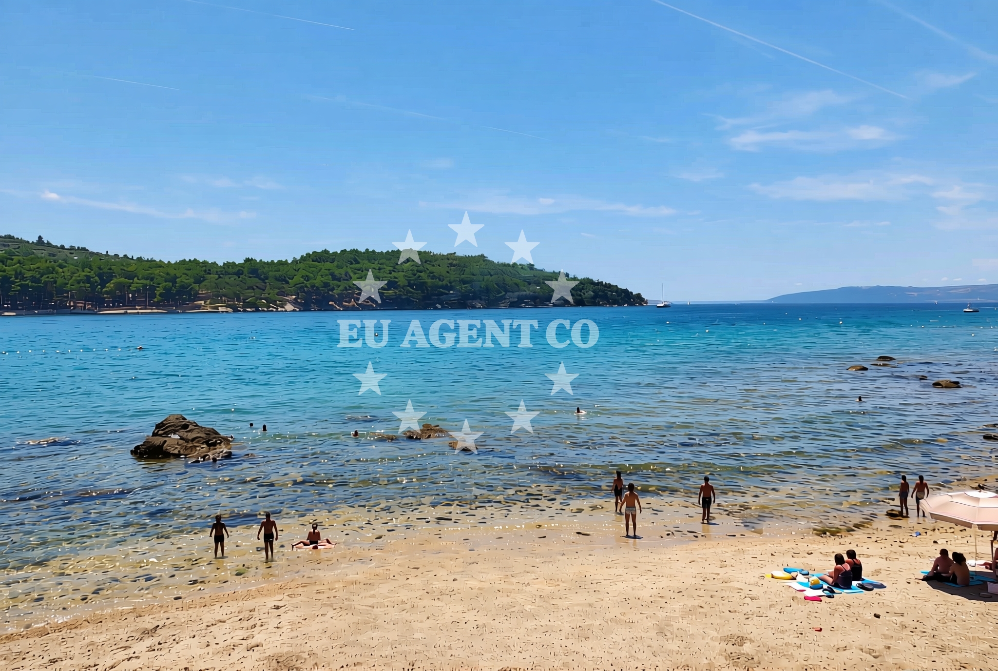 Additional view of Drazica beach in Melin III 13, Cres