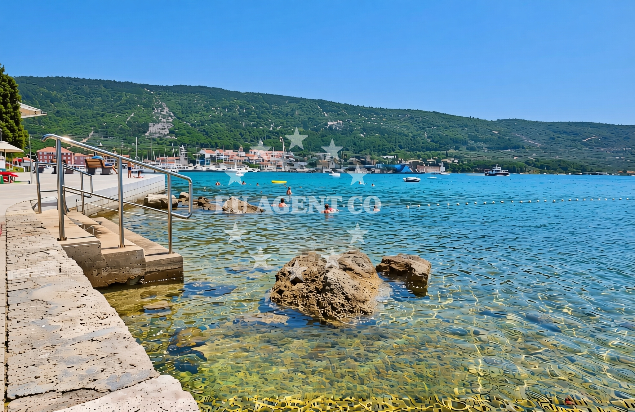 Additional view of Drazica beach in Melin III 13, Cres