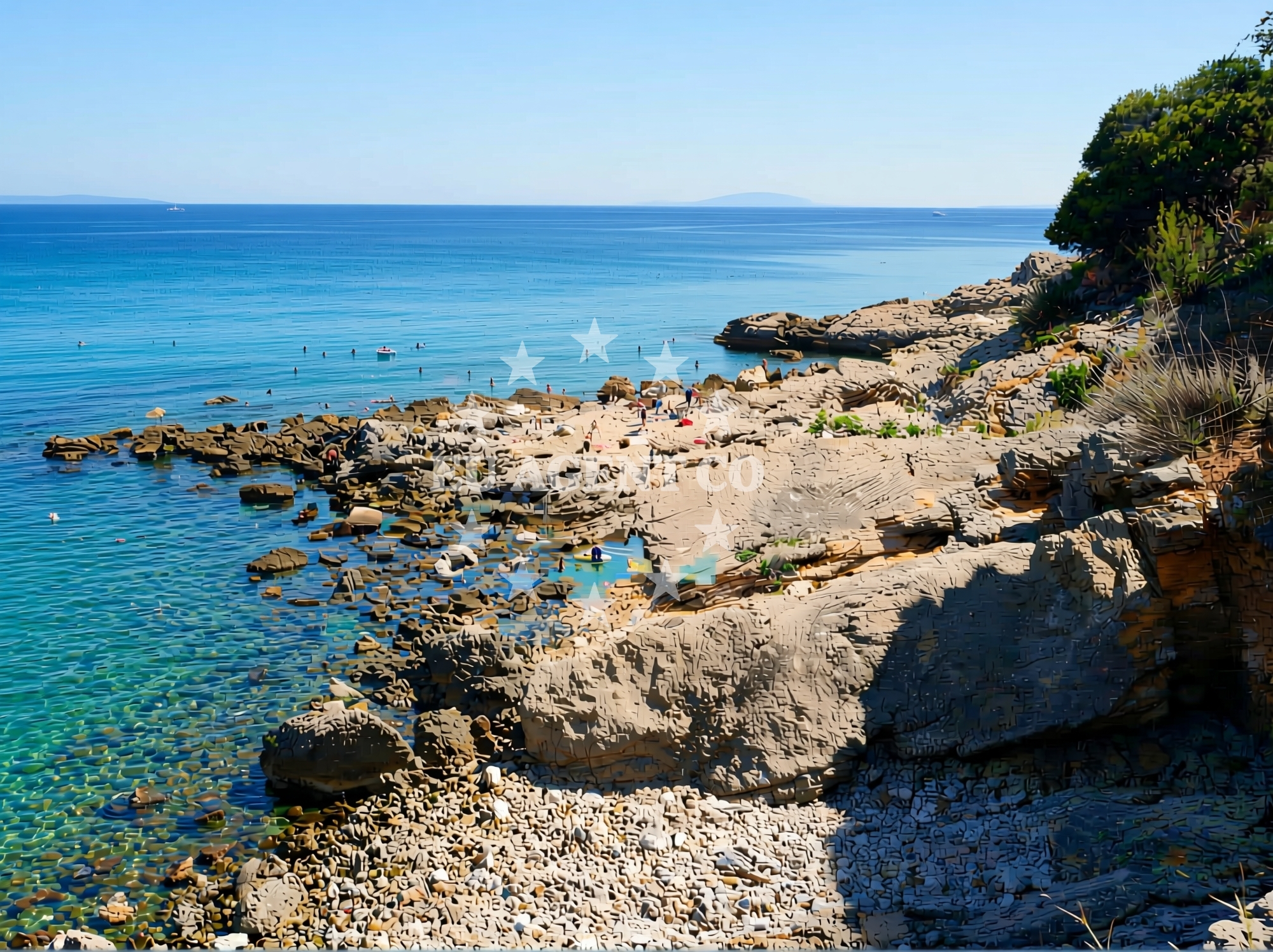 Additional view of Drazica beach 2 in Sonjevi Stani 30, Potočnica