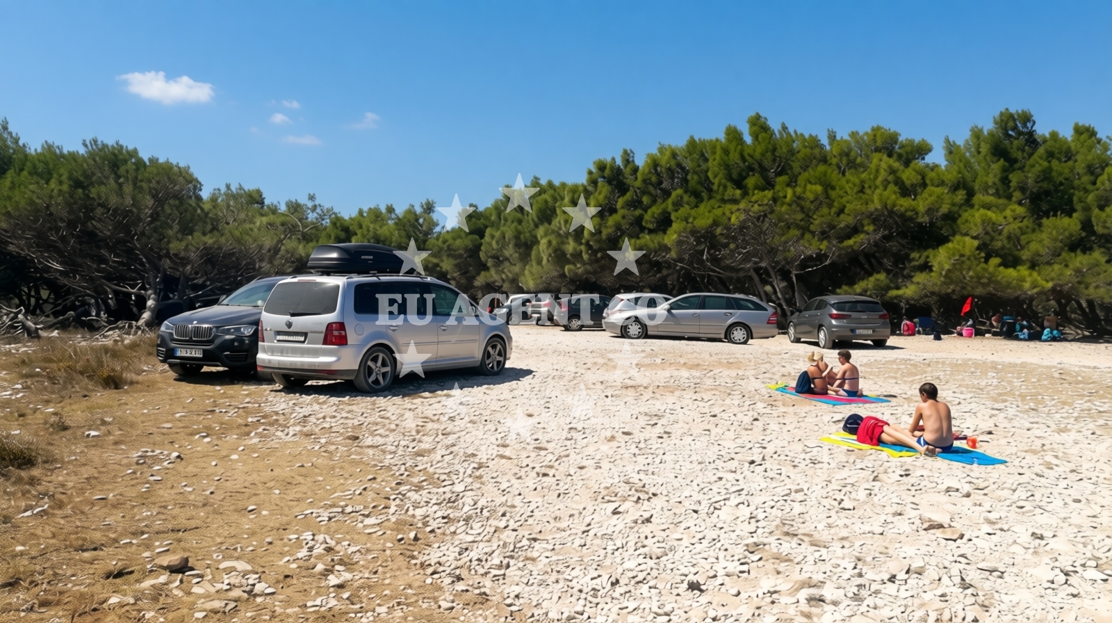 Additional view of Drazice beach in 218 Selo 1, Premantura
