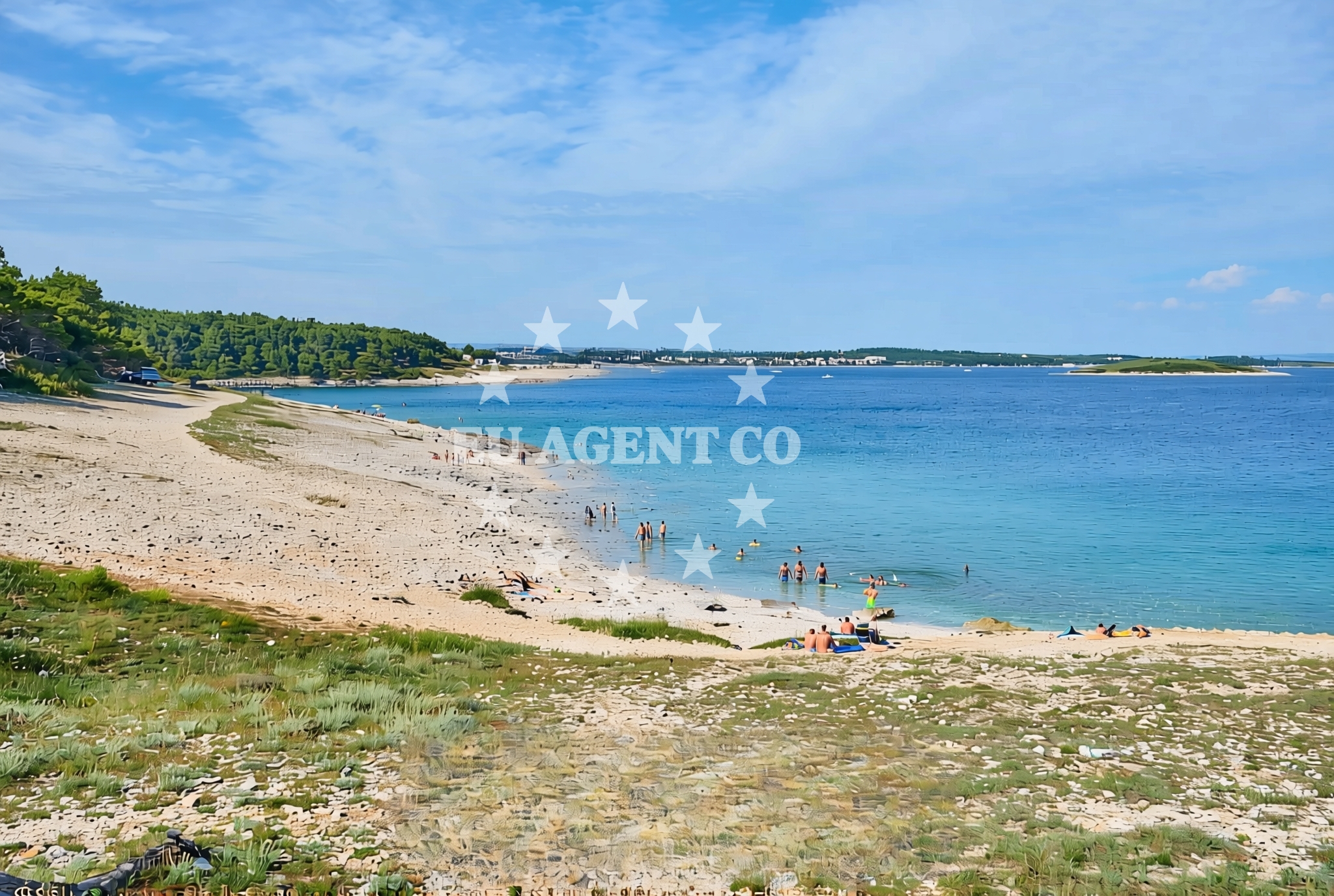 Additional view of Drazice beach in 218 Selo 1, Premantura