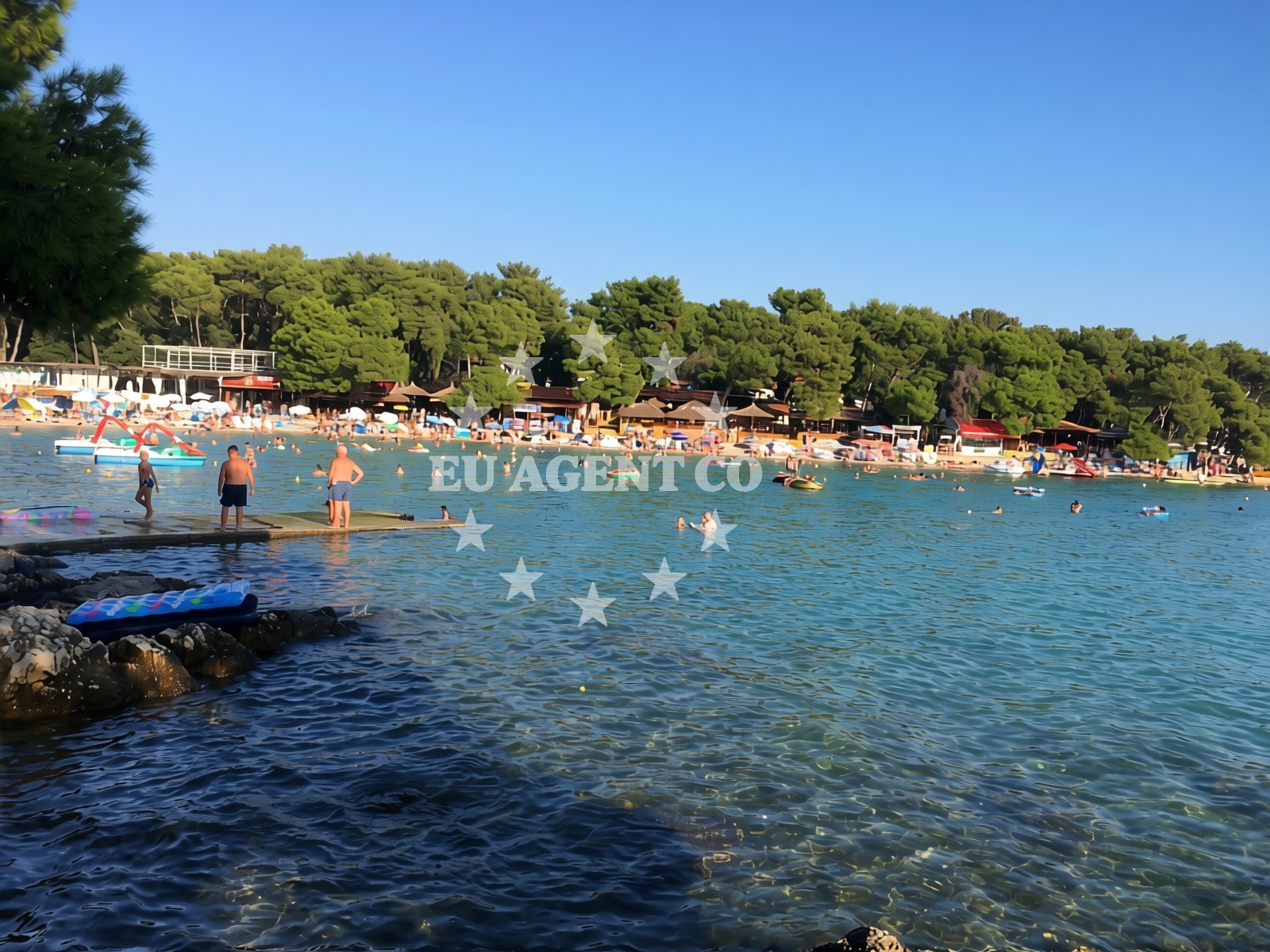Additional view of Drazice beach in 8 Ulica Vladimira Nazora, Biograd na Moru
