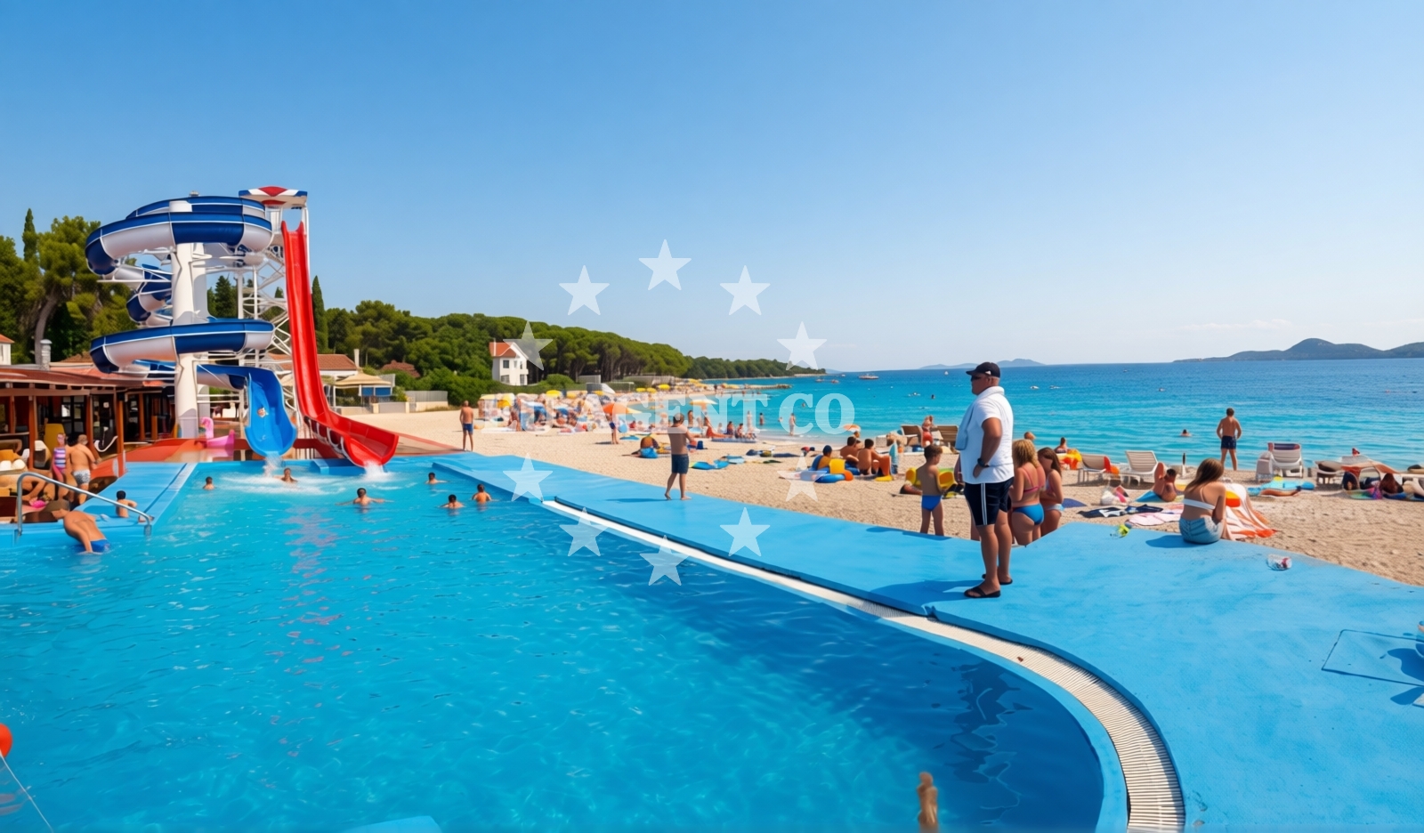 Additional view of Drazice beach in 8 Ulica Vladimira Nazora, Biograd na Moru
