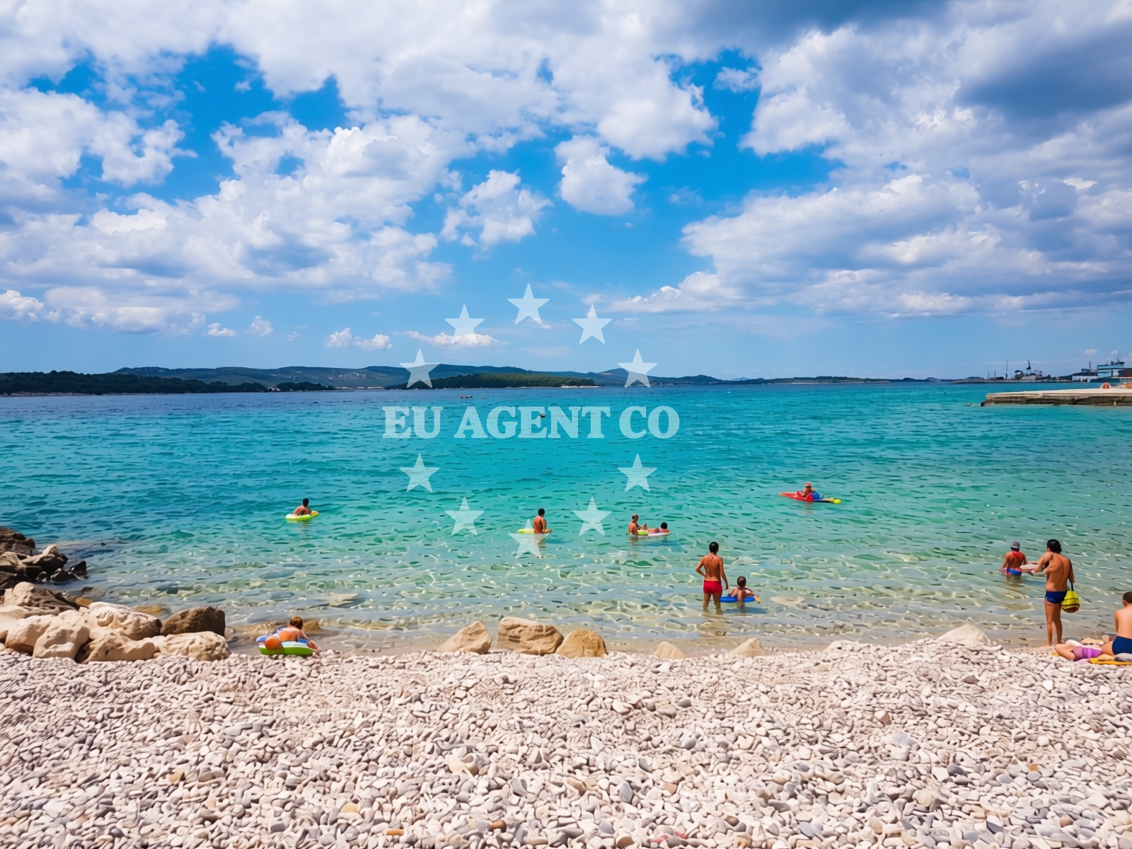 Additional view of Drazice beach in 8 Ulica Vladimira Nazora, Biograd na Moru