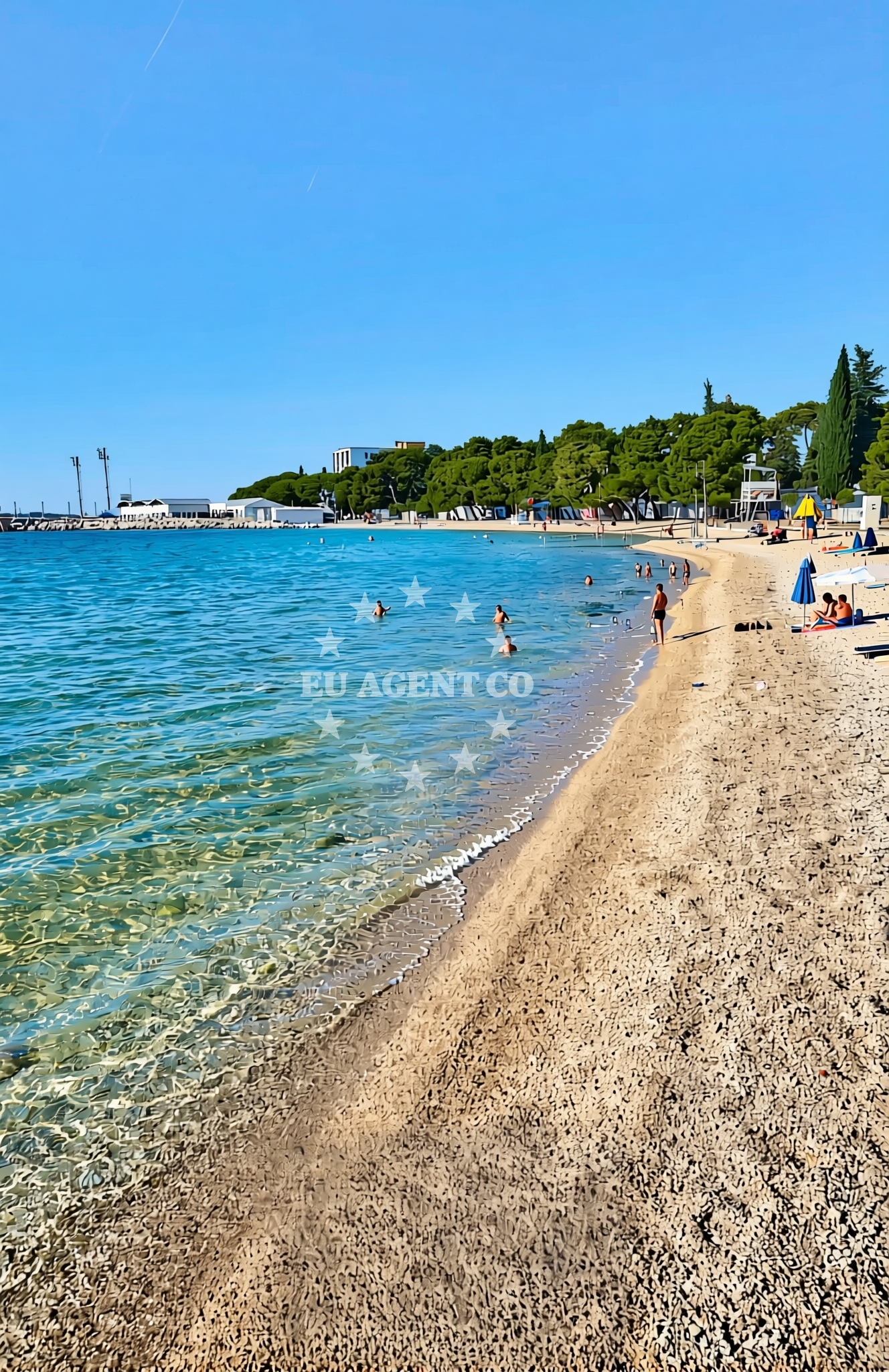 Additional view of Drazice beach in 8 Ulica Vladimira Nazora, Biograd na Moru