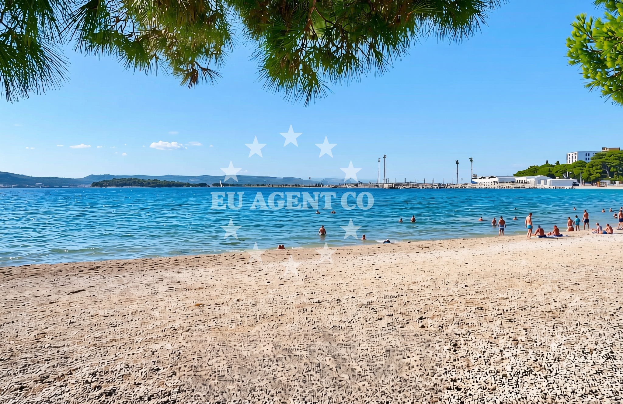 Additional view of Drazice beach in 8 Ulica Vladimira Nazora, Biograd na Moru