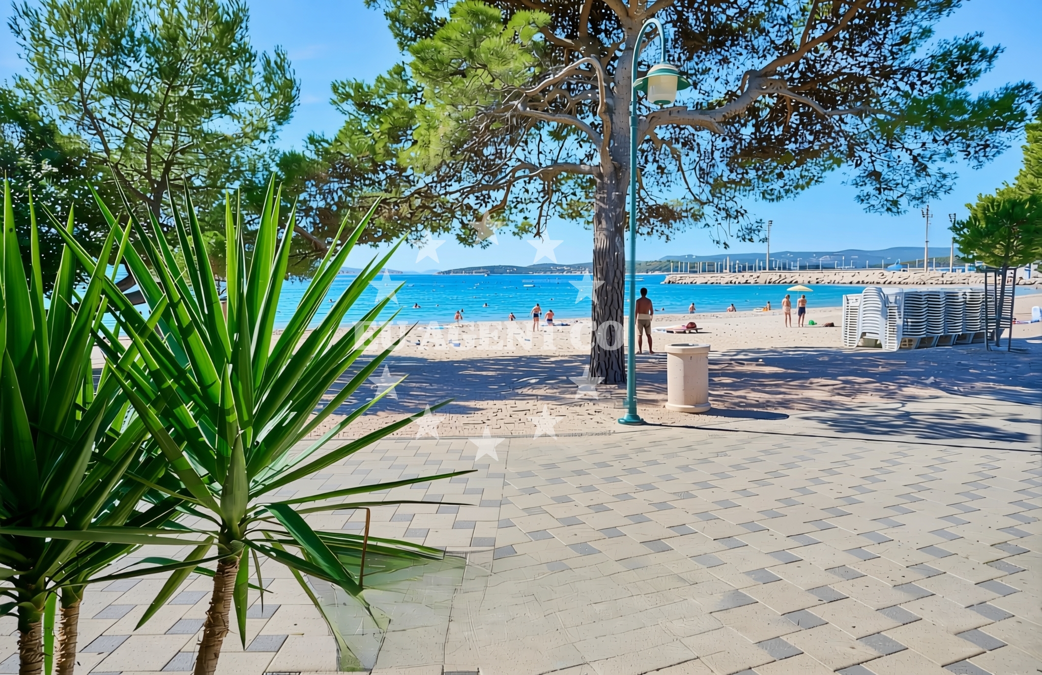Additional view of Drazice beach in 8 Ulica Vladimira Nazora, Biograd na Moru