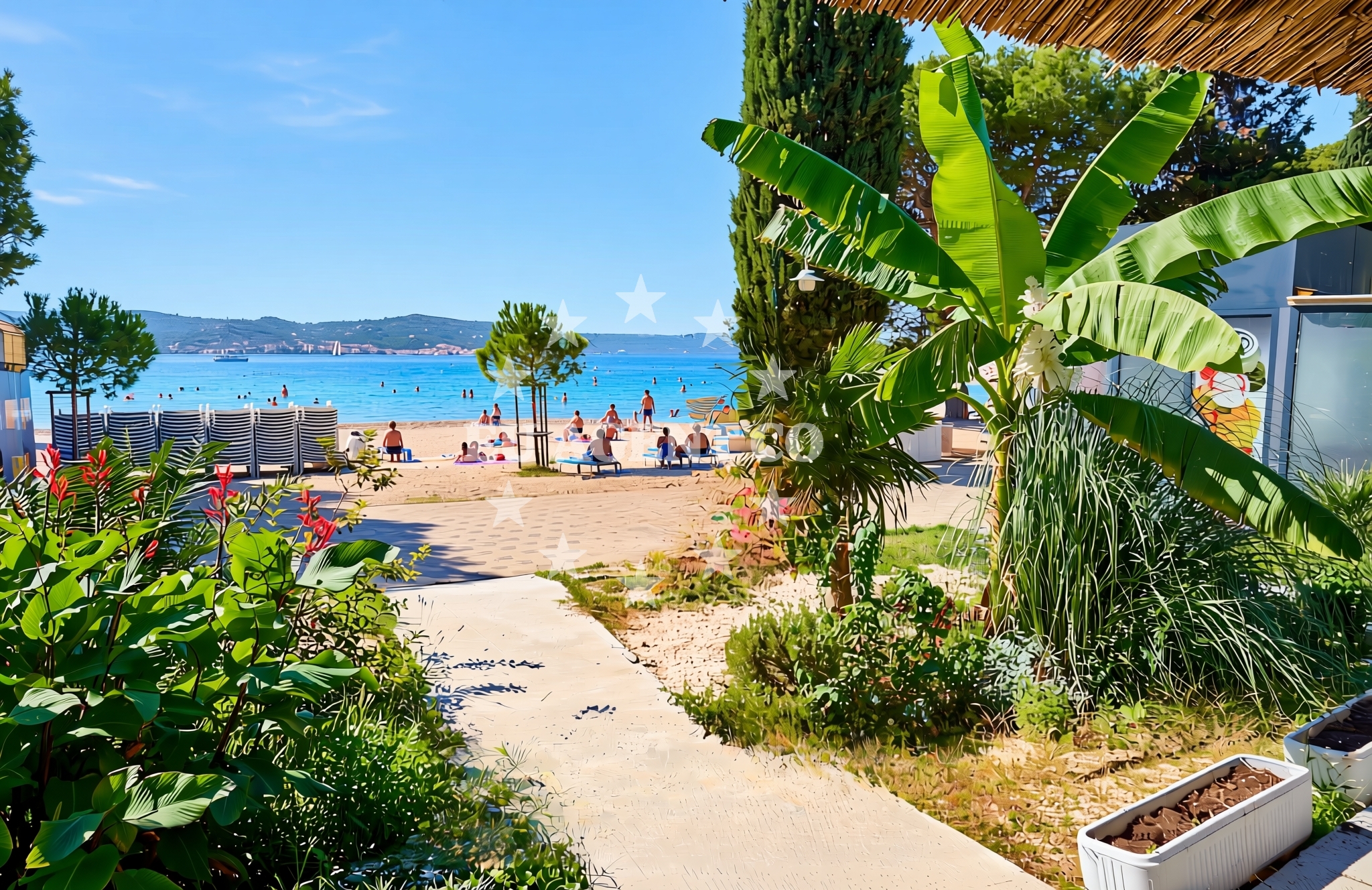 Additional view of Drazice beach in 8 Ulica Vladimira Nazora, Biograd na Moru