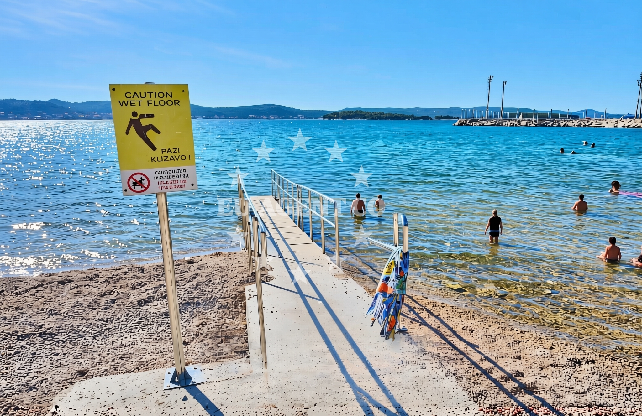 Additional view of Drazice beach in 8 Ulica Vladimira Nazora, Biograd na Moru