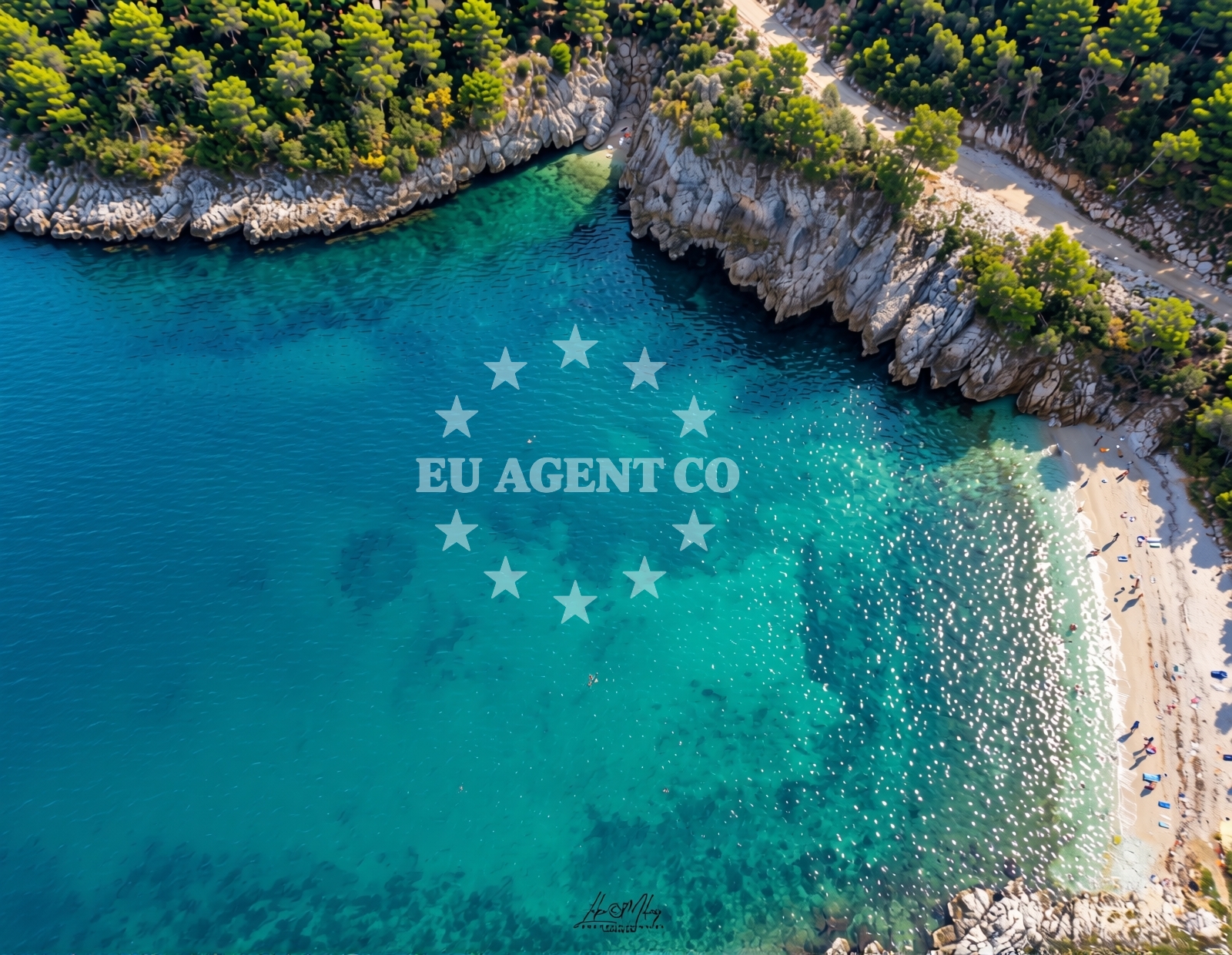 Additional view of Drenje beach in Marina 39 Sveta Marina, Rabac