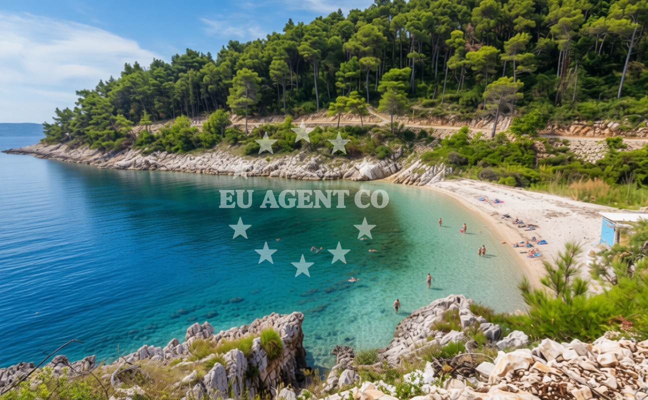 Additional view of Drenje beach in Marina 39 Sveta Marina, Rabac