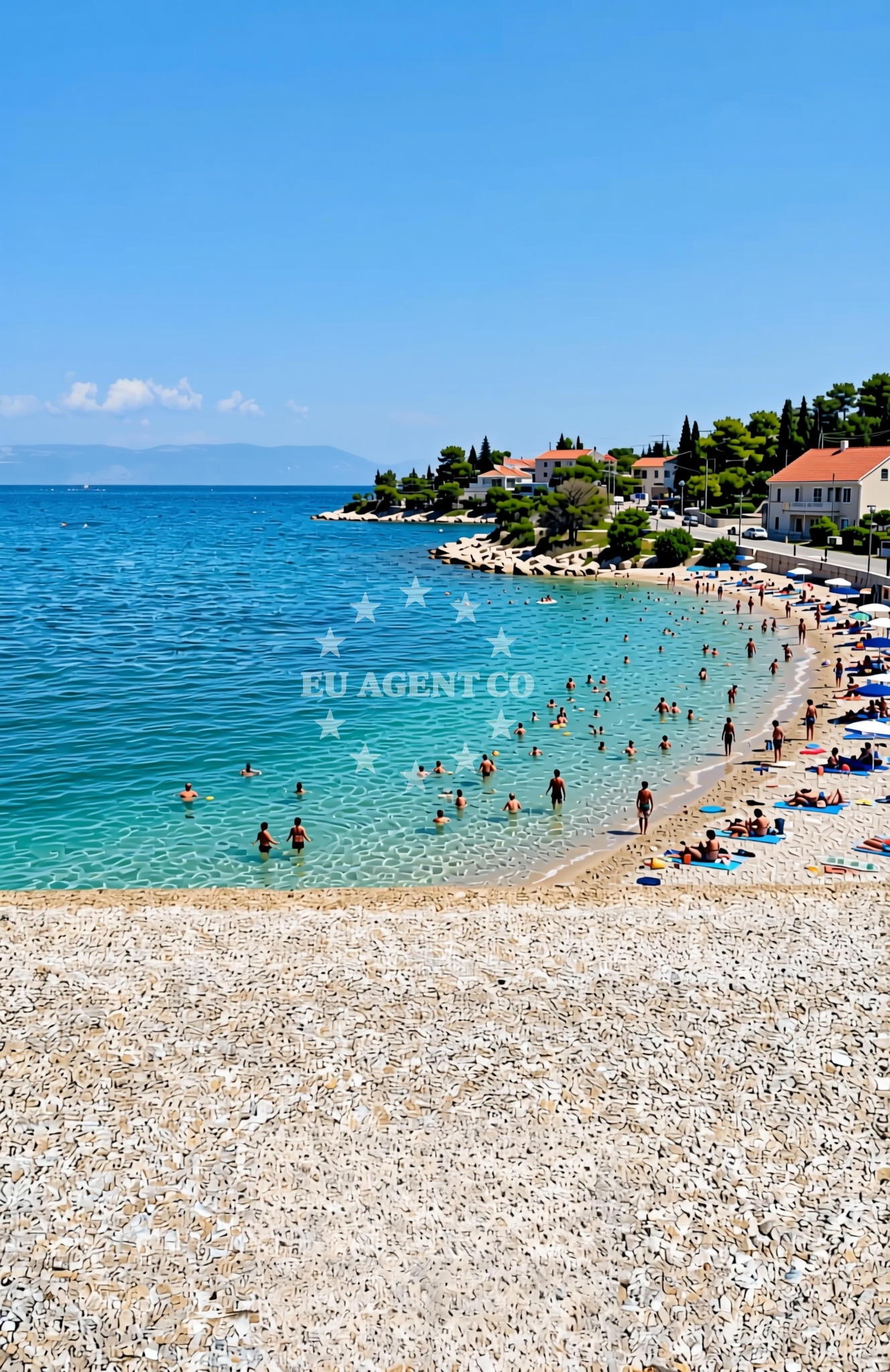 Additional view of Drenje (Raša): beaches and coves in Drenje (Raša)