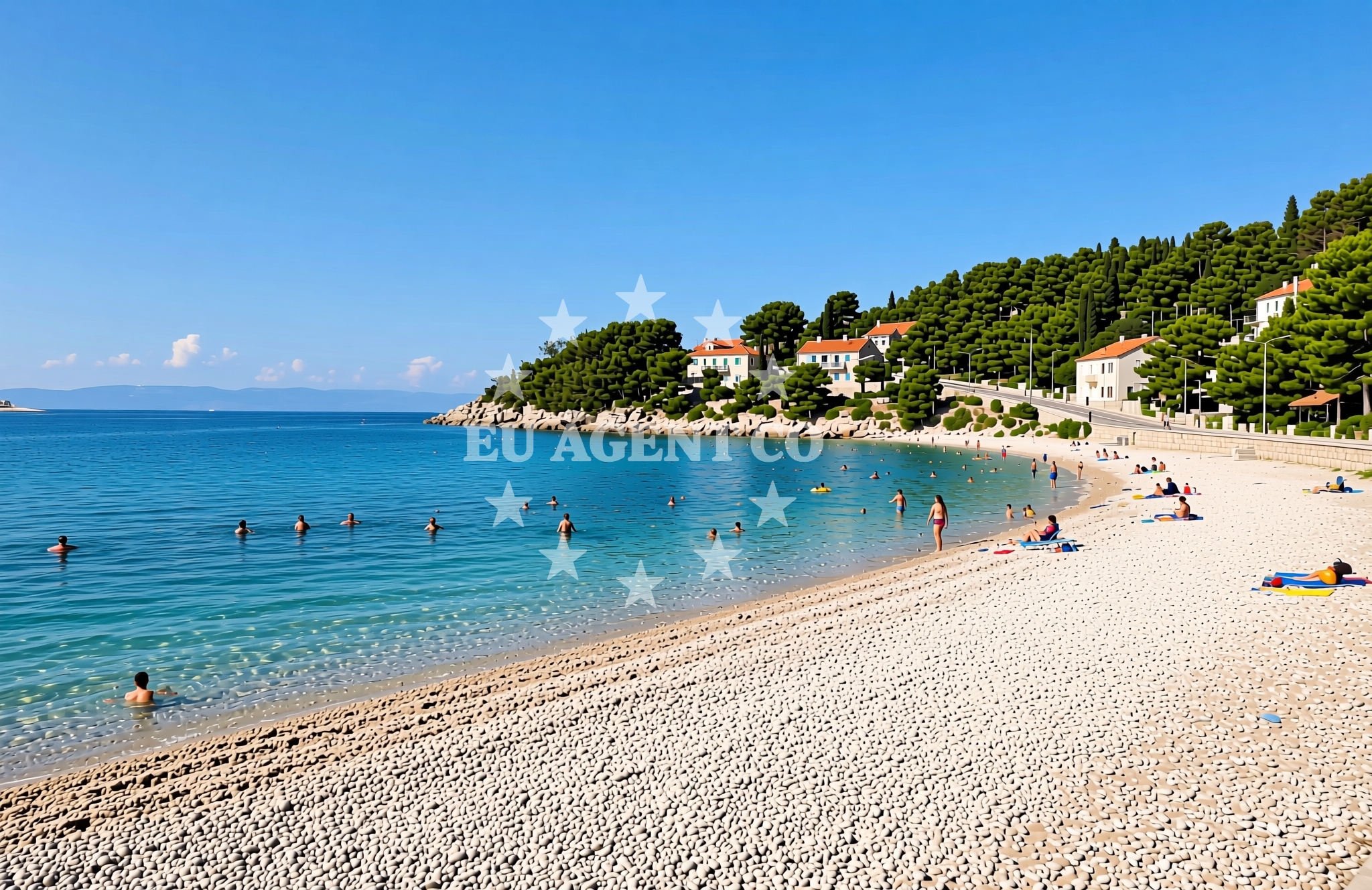 Additional view of Drenje (Raša): beaches and coves in Drenje (Raša)