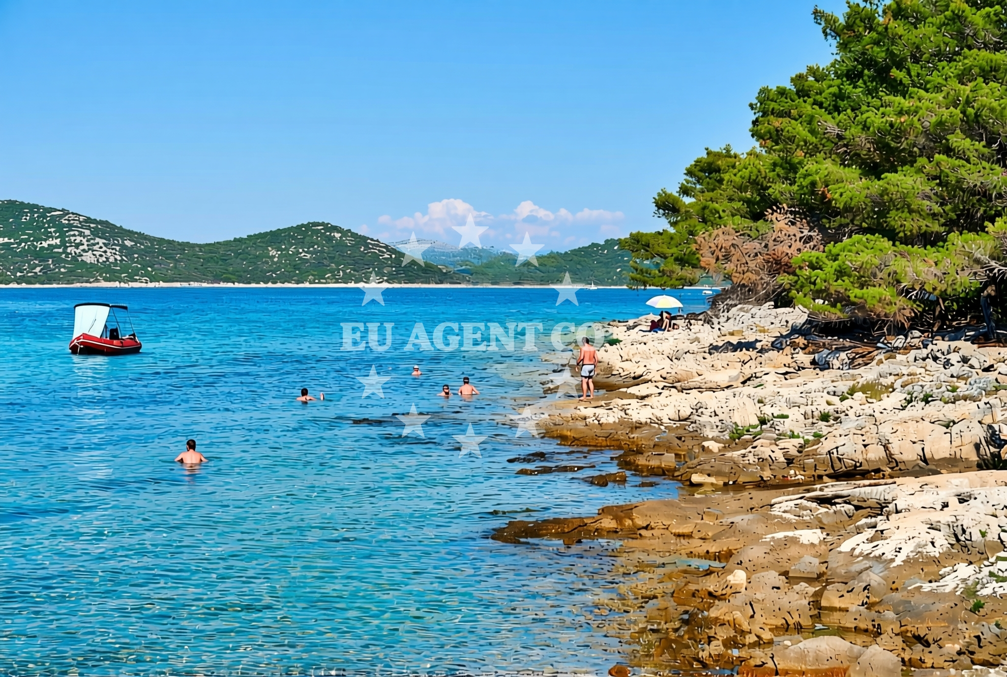 Additional view of Druga dražica, Vrgada (Vrgada) Beach in Druga dražica