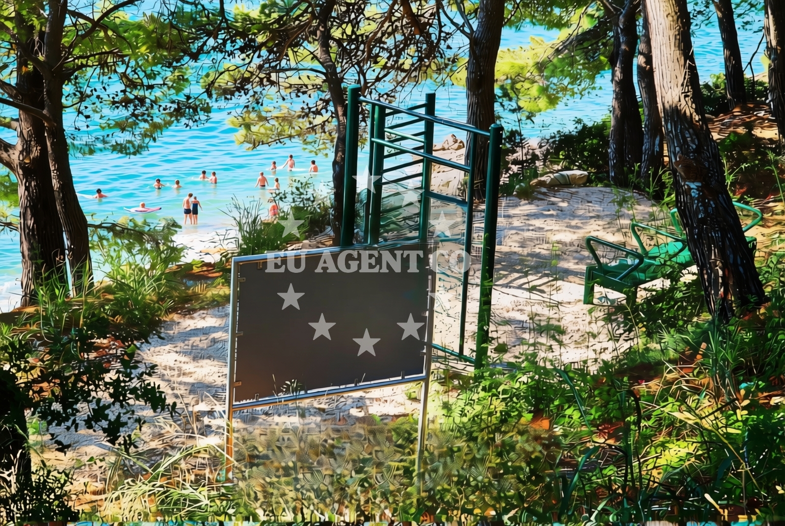 Shoreline and swimming area at Drvenik (Gradac): beaches and coves (21) in Drvenik (Gradac)