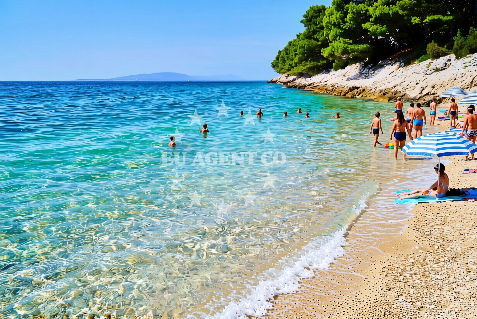 Additional view of Drvenik (Gradac): beaches and coves (21) in Drvenik (Gradac)