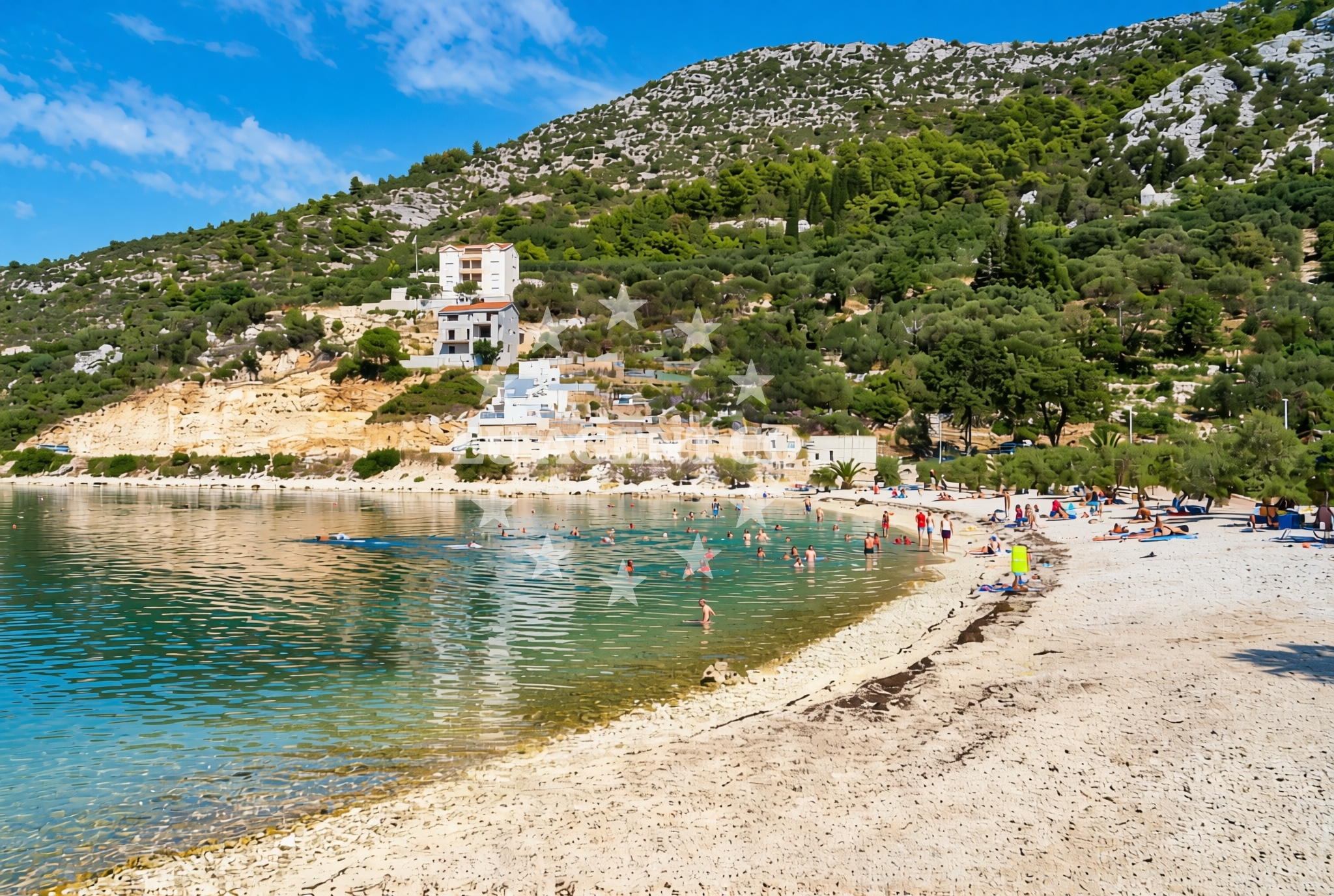 Additional view of Duba beach in Duba, Kremena