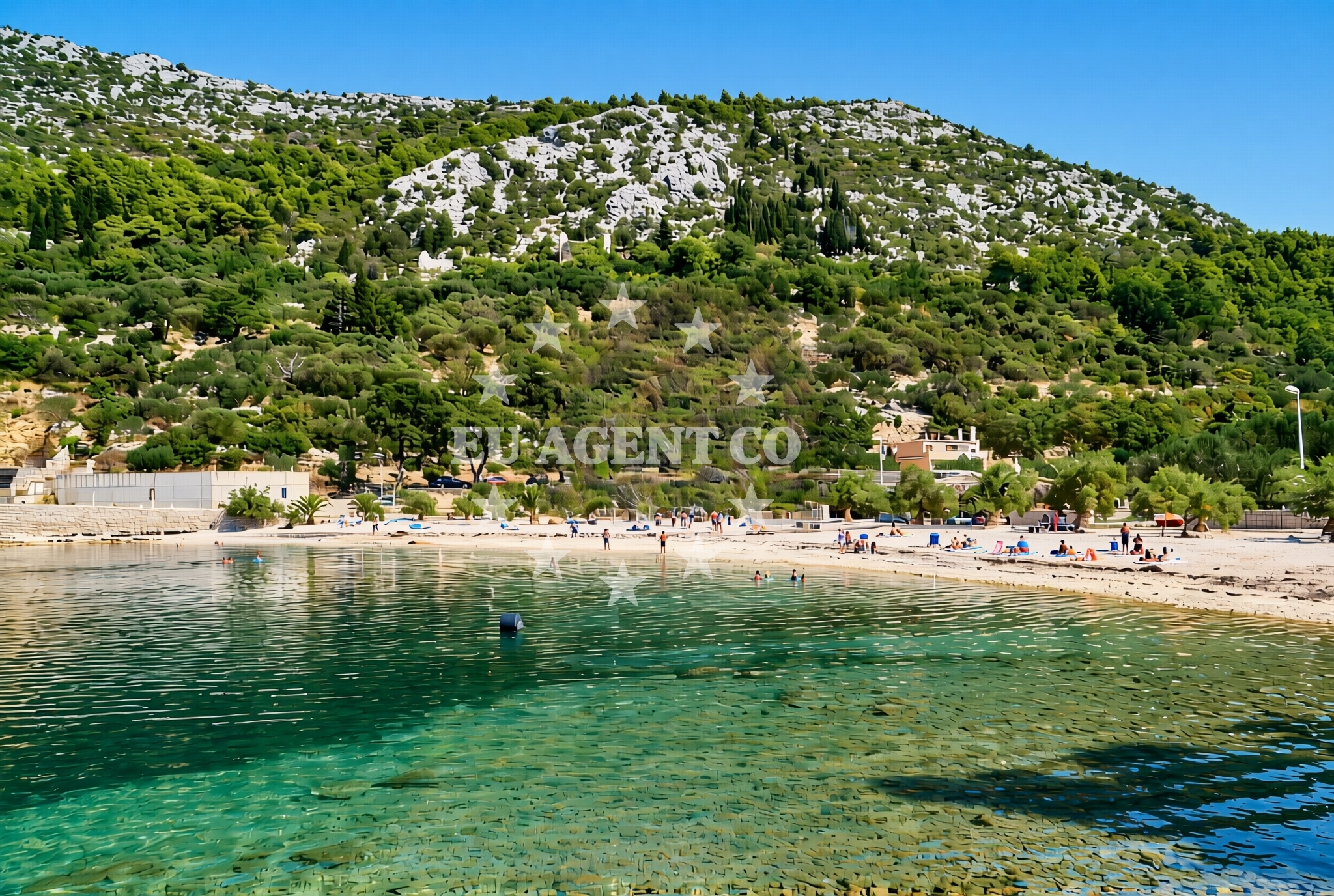 Additional view of Duba beach in Duba, Kremena