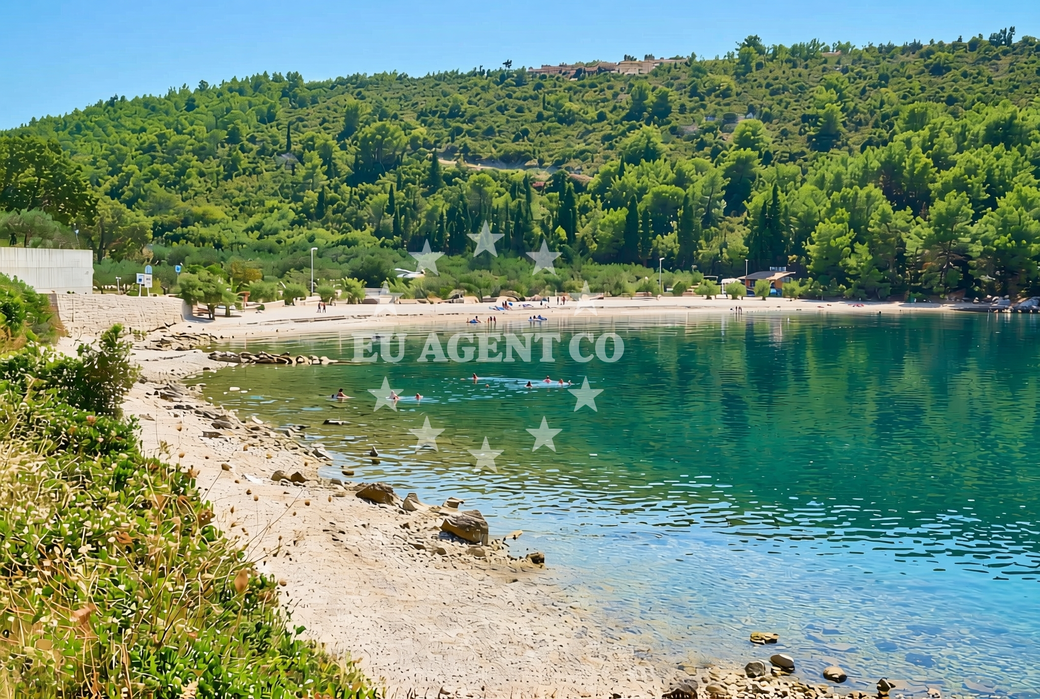 Beach facilities and surroundings at Duba (Slivno): beaches and coves (3) in Duba (Slivno)