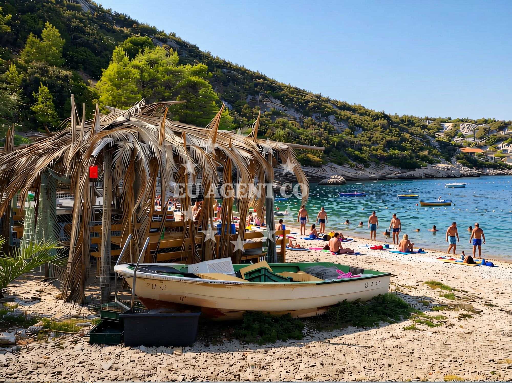Additional view of Dubac beach in Zastražišće 94, Zastražišće