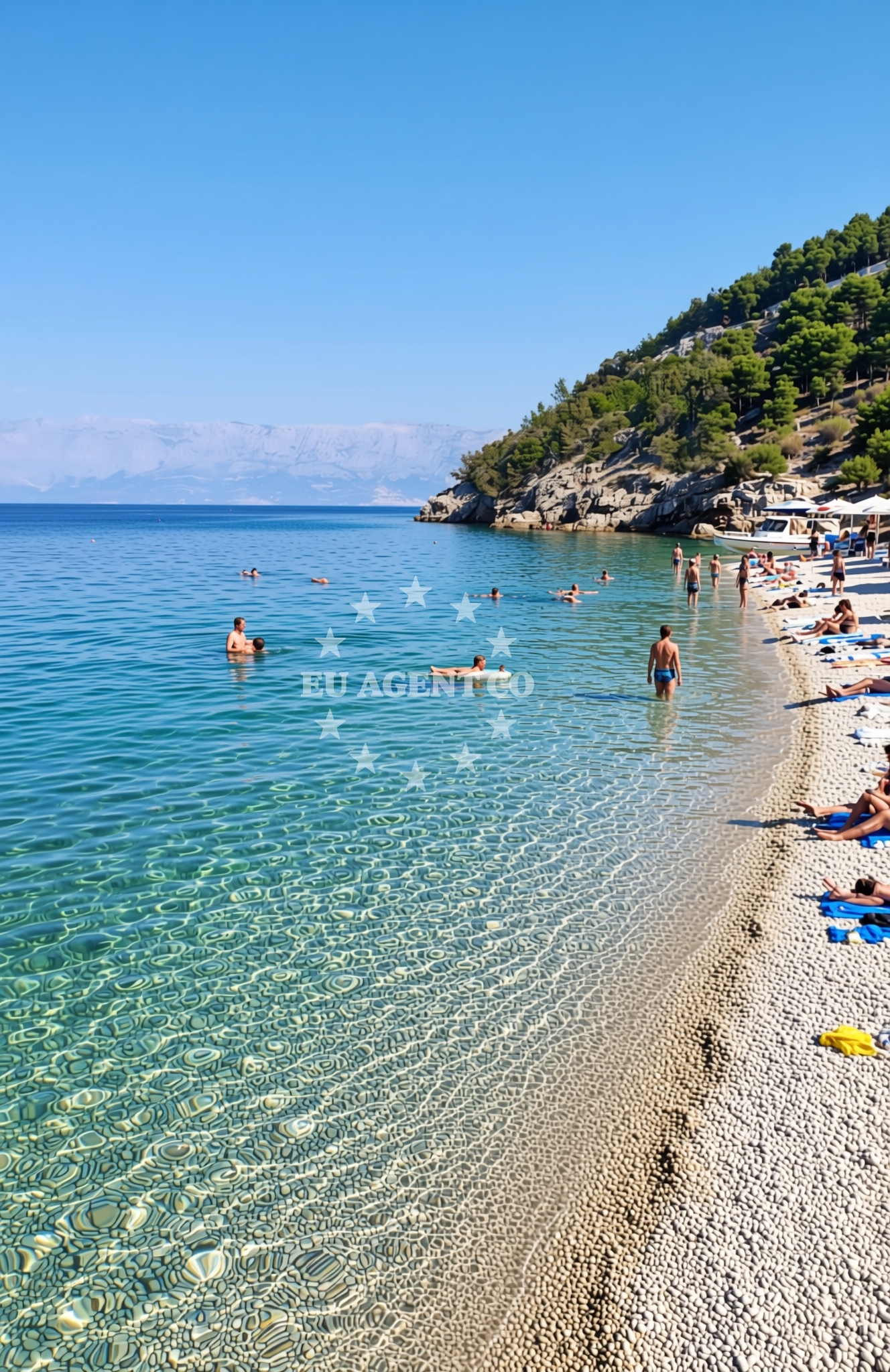 Additional view of Dubac beach in Zastražišće 94, Zastražišće