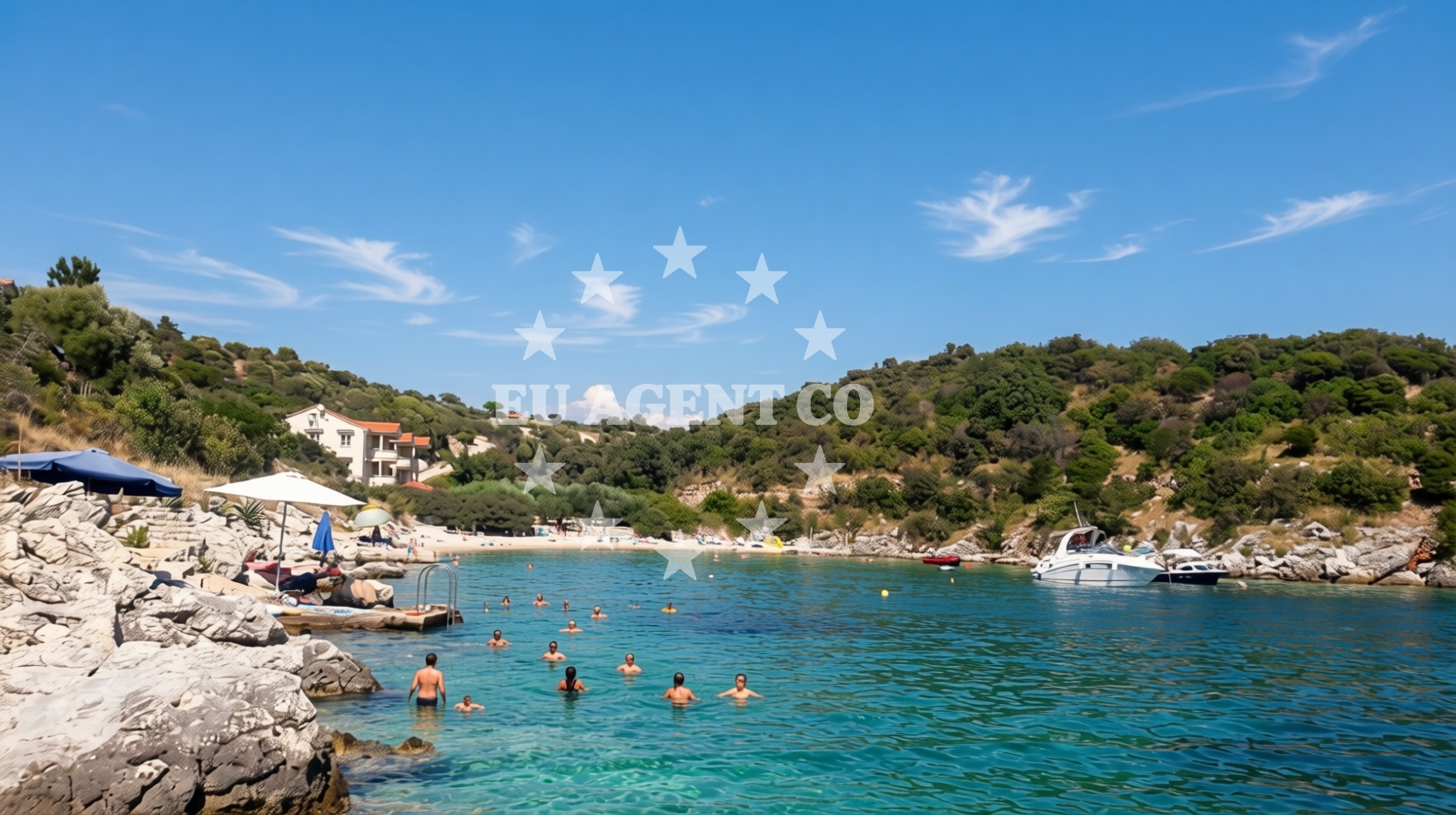 Additional view of Dubac Beach in Dubac, Murve 4, Novalja