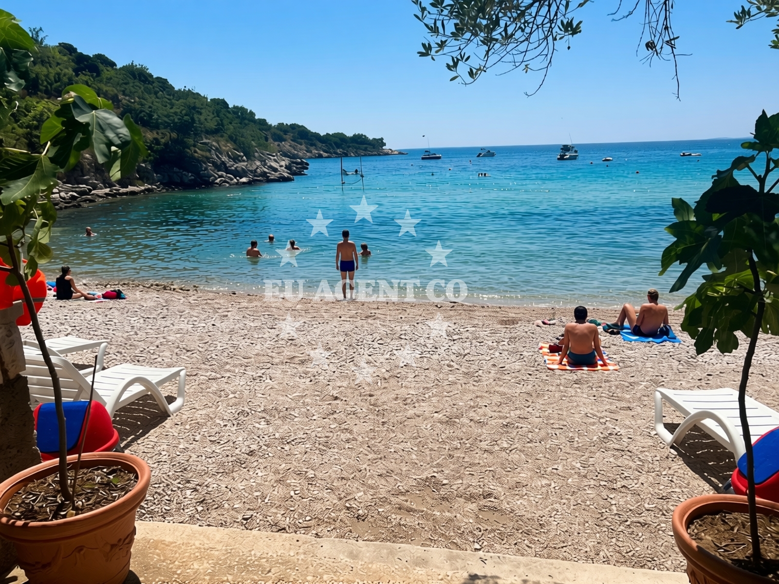 Additional view of Dubac Beach in Dubac, Murve 4, Novalja