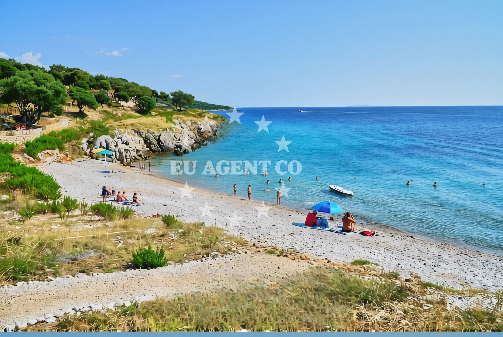 Additional view of Dubac Beach in Dubac, Murve 4, Novalja