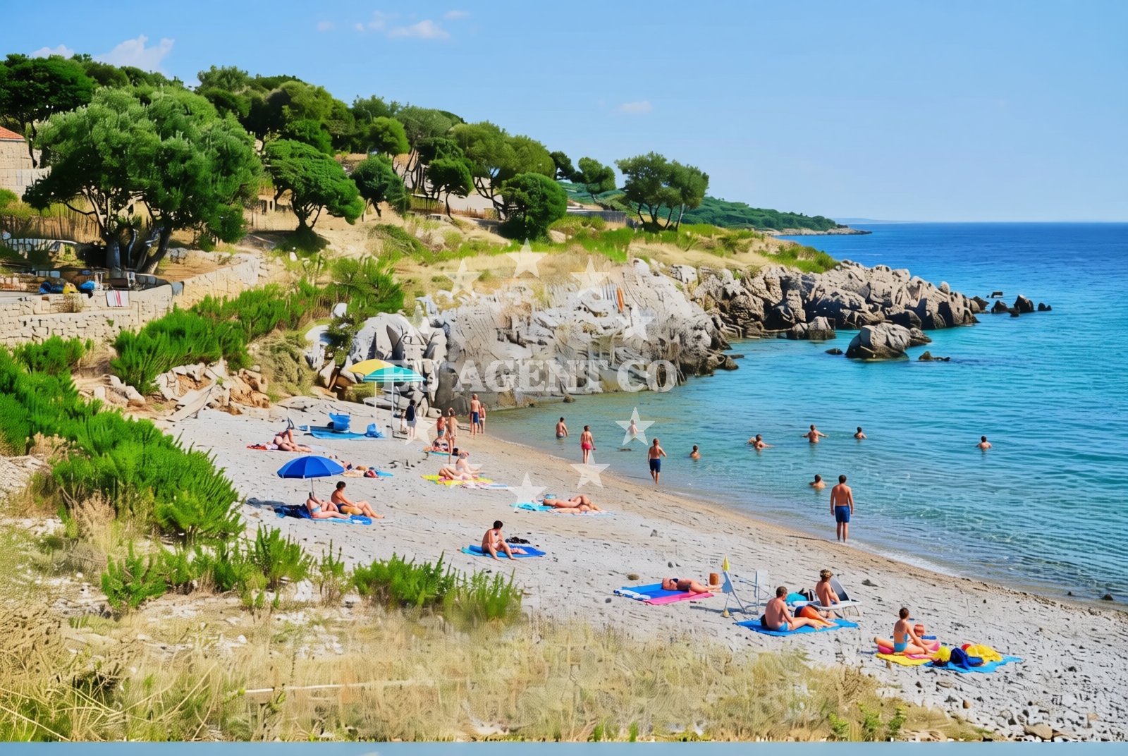 Additional view of Dubac Beach in Dubac, Murve 4, Novalja