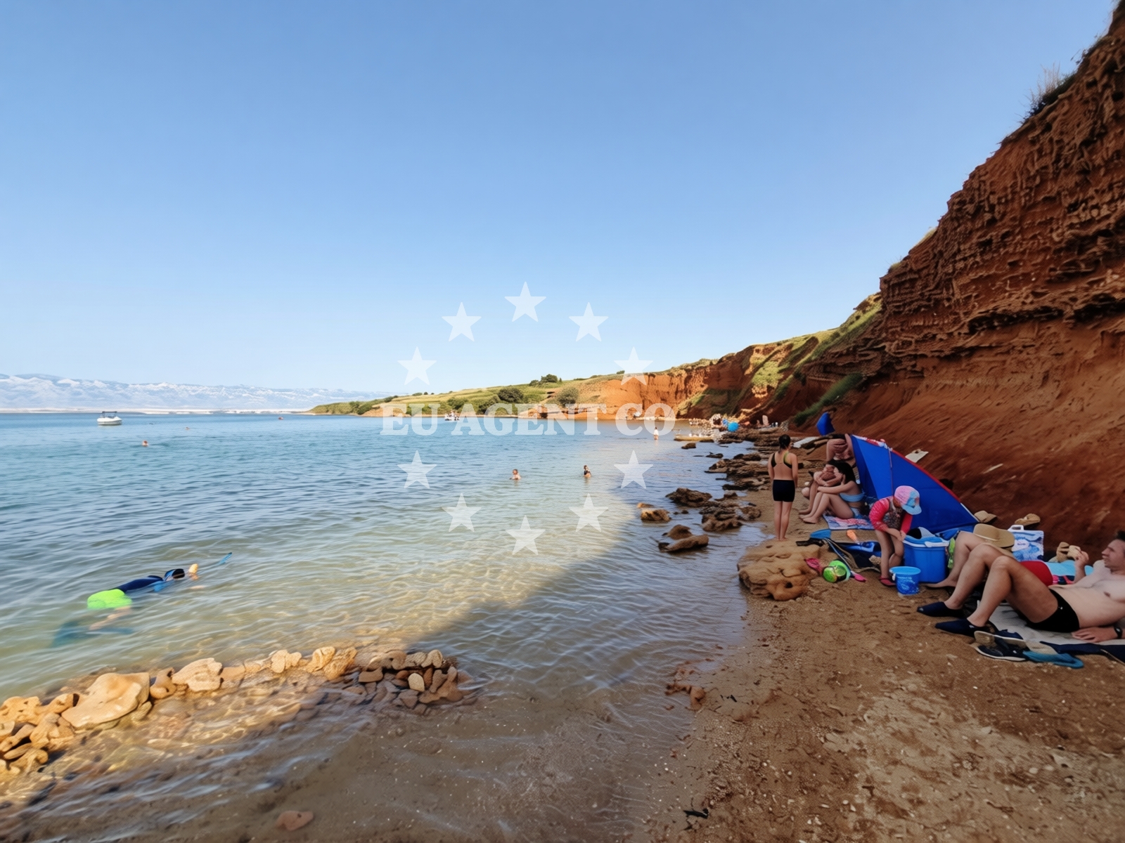 Additional view of Duboka Draga Beach in Ulica Radnjača I, Vir