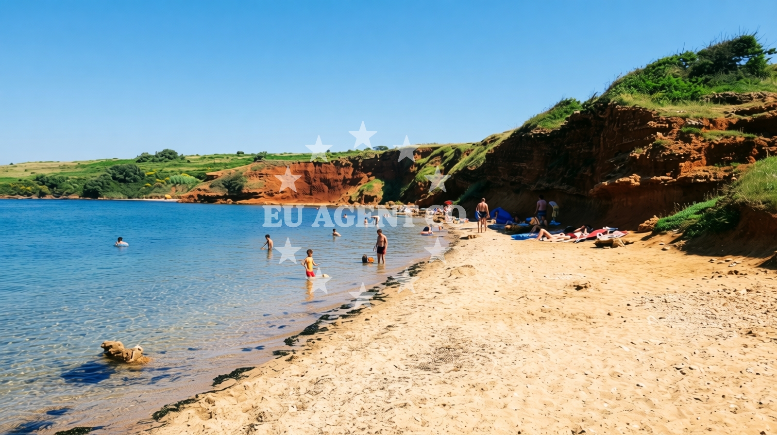 Additional view of Duboka Draga Beach in Ulica Radnjača I, Vir
