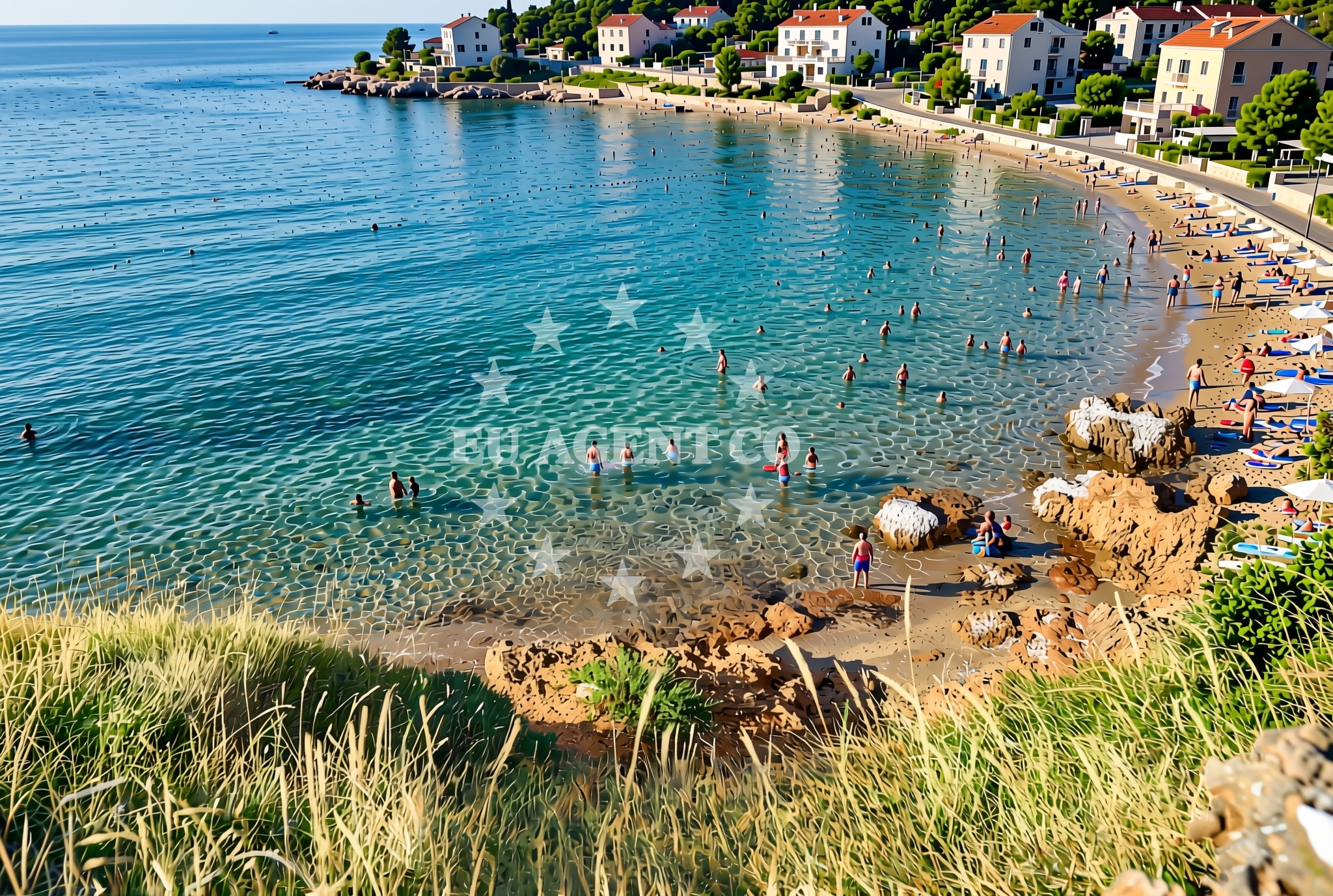 Additional view of Duboka Draga Beach in Ulica Radnjača I, Vir