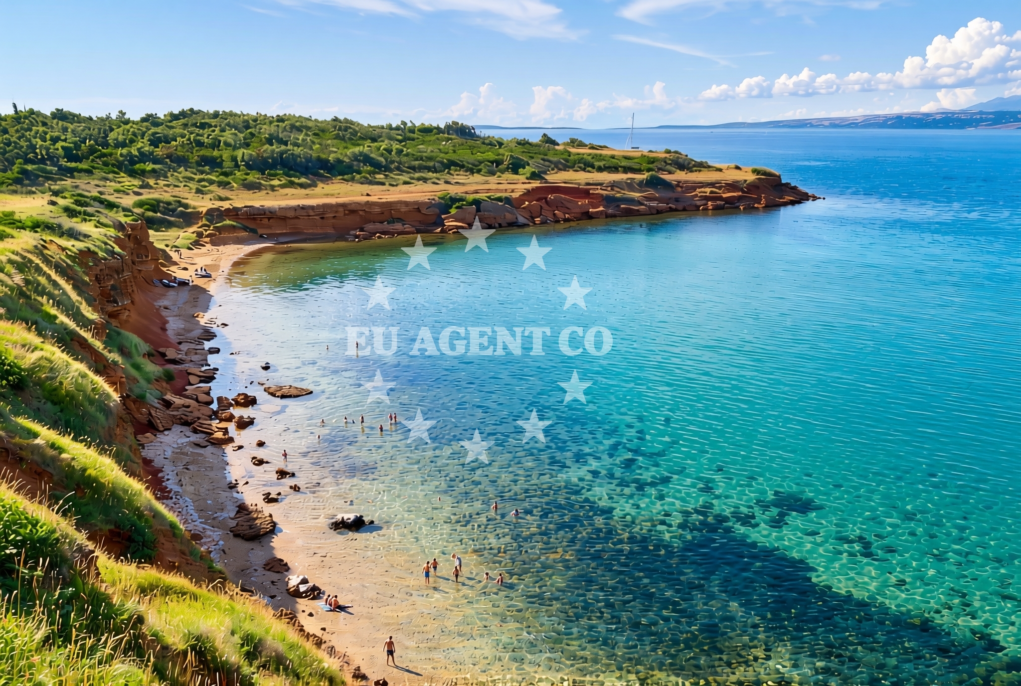 Additional view of Duboka Draga Beach in Ulica Radnjača I, Vir