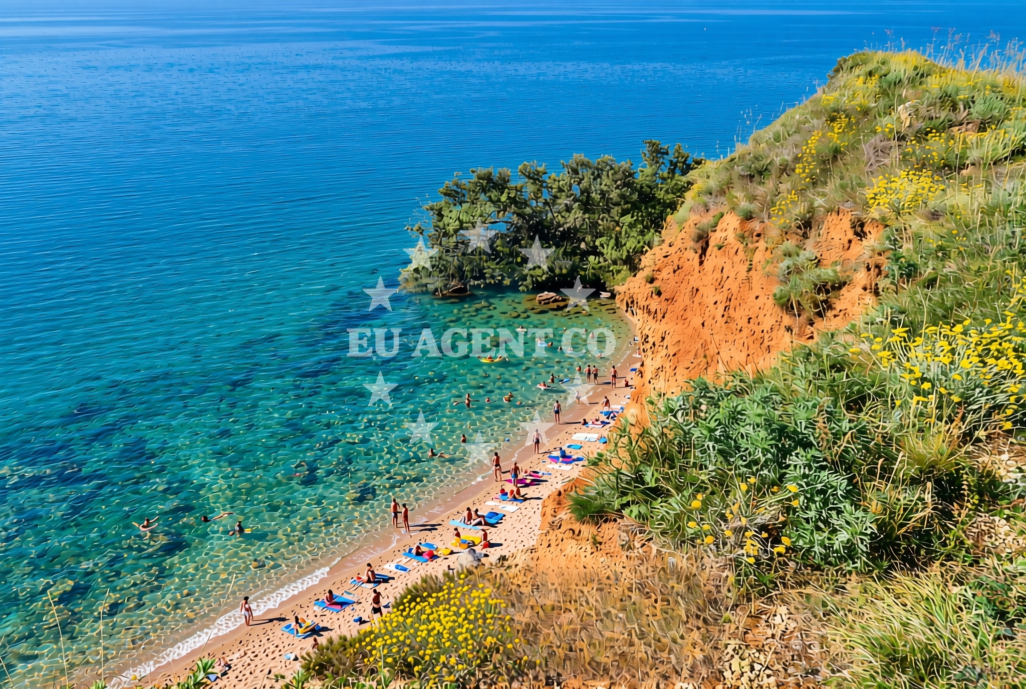 Additional view of Duboka Draga Beach in Ulica Radnjača I, Vir
