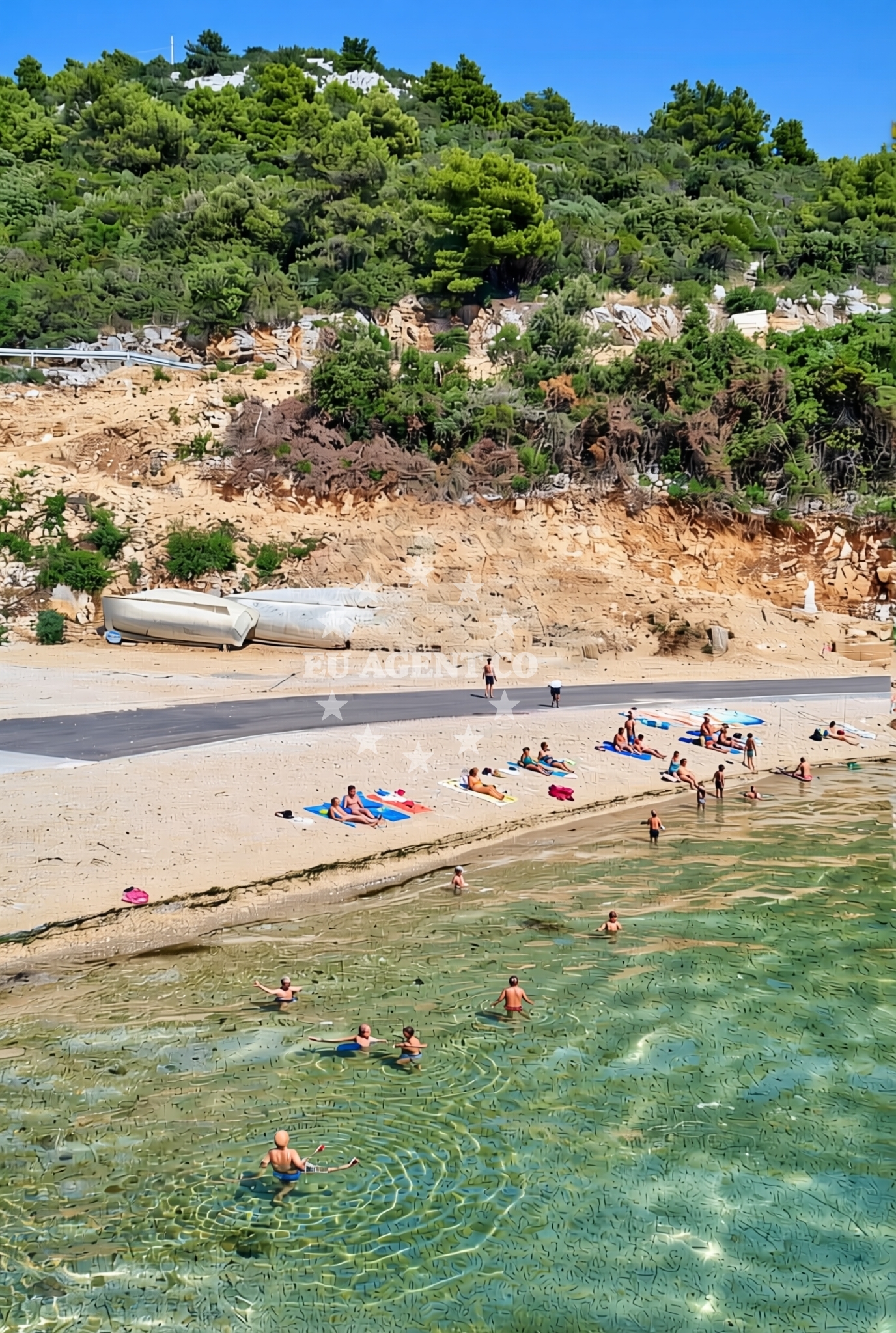 Additional view of Duboka istok, Duboka (Slivno) Beach in Duboka istok
