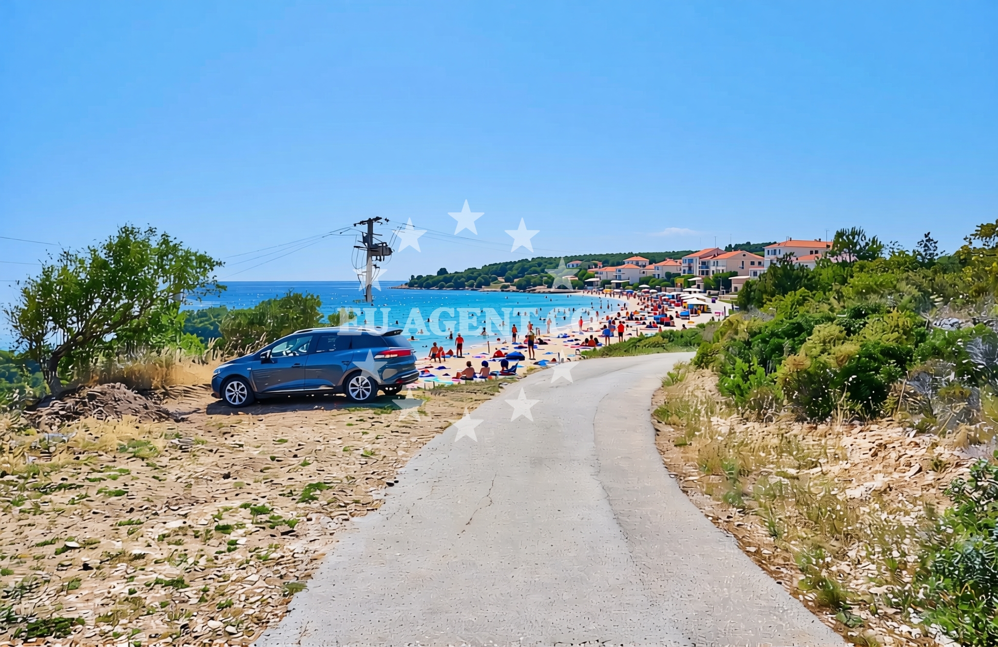 Additional view of Duboka (Komiža) (Vis): beaches and coves in Duboka (Komiža) (Vis)