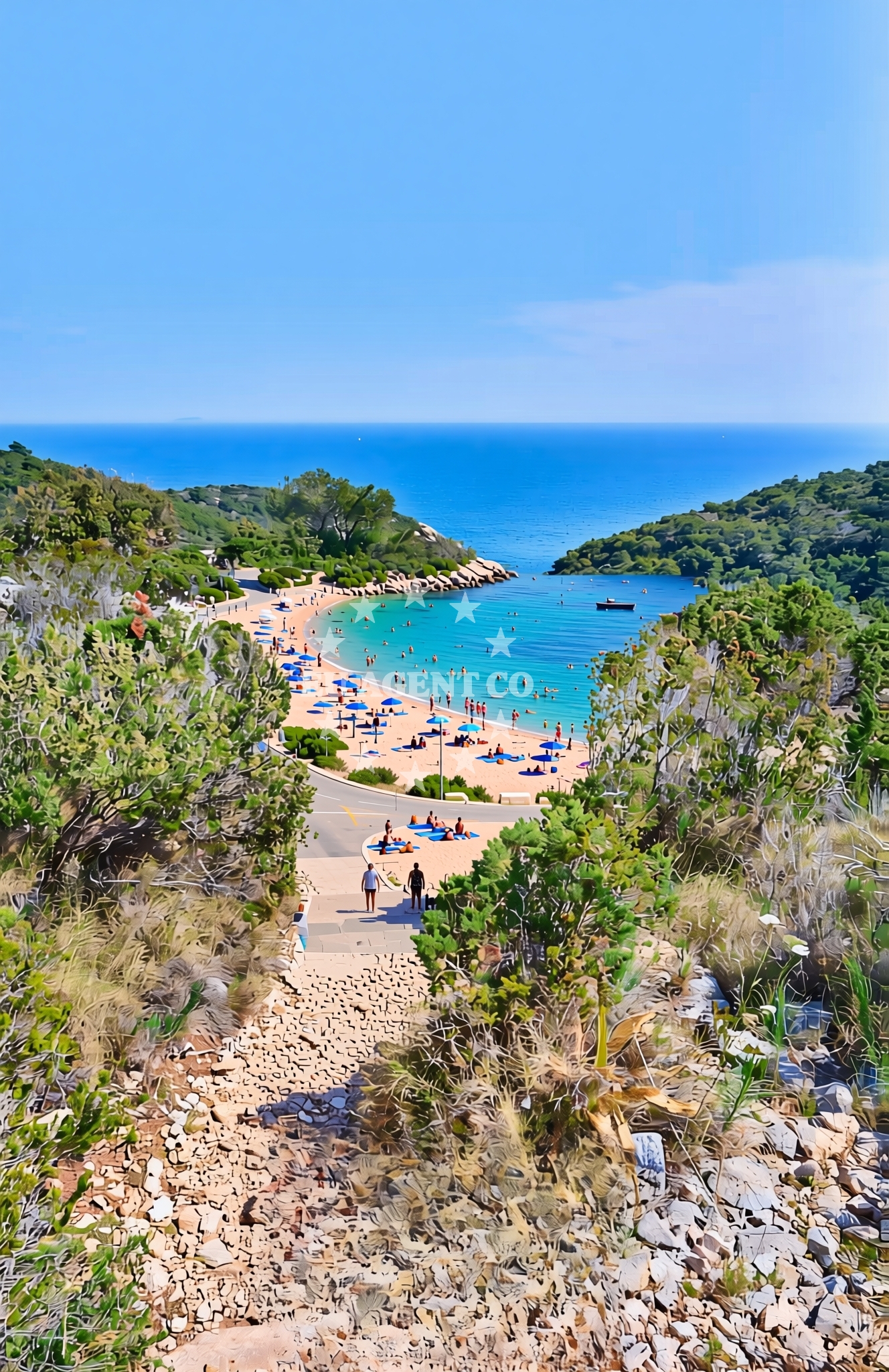 Additional view of Duboka (Komiža) (Vis): beaches and coves in Duboka (Komiža) (Vis)