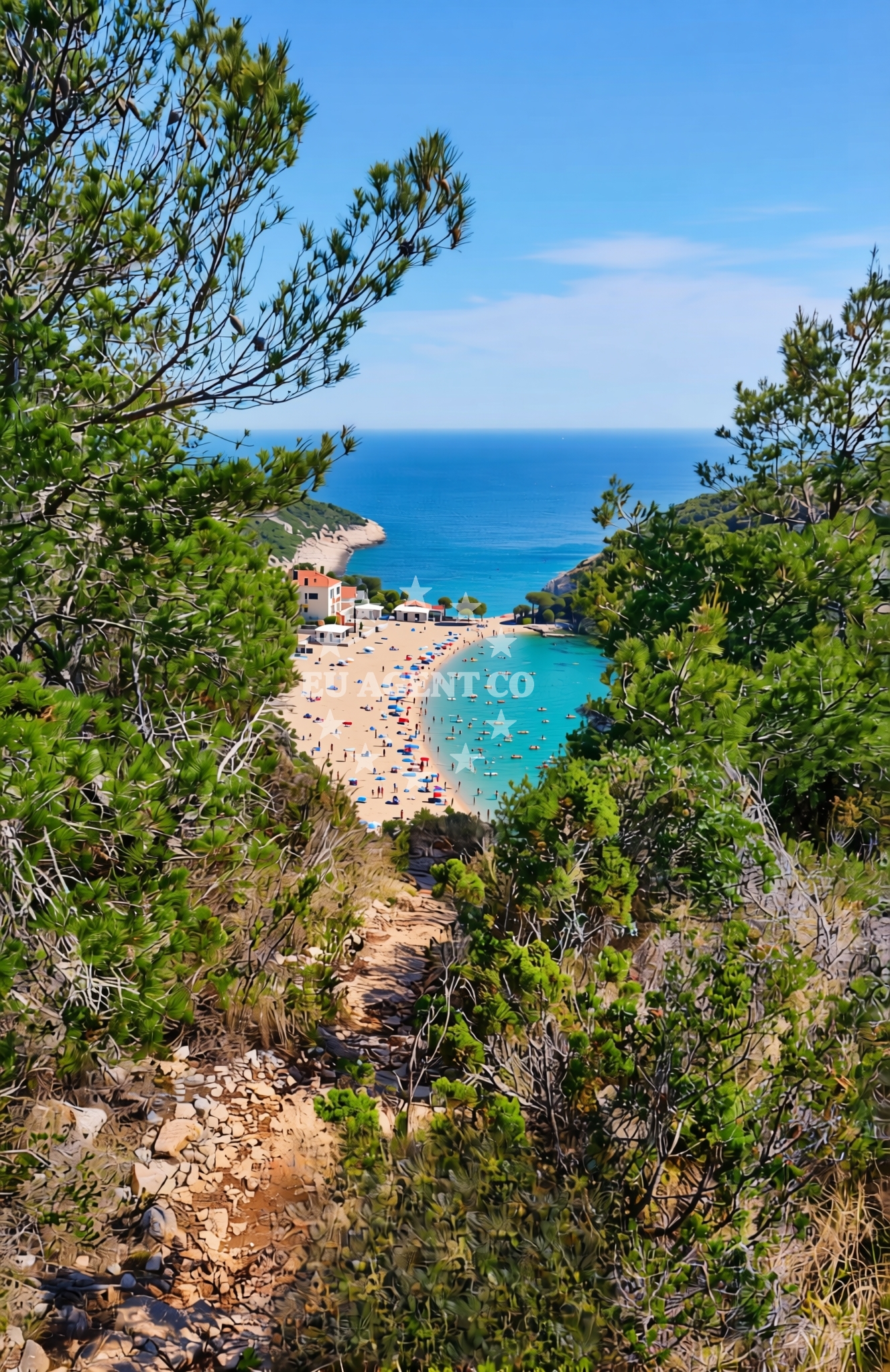 Additional view of Duboka (Komiža) (Vis): beaches and coves in Duboka (Komiža) (Vis)