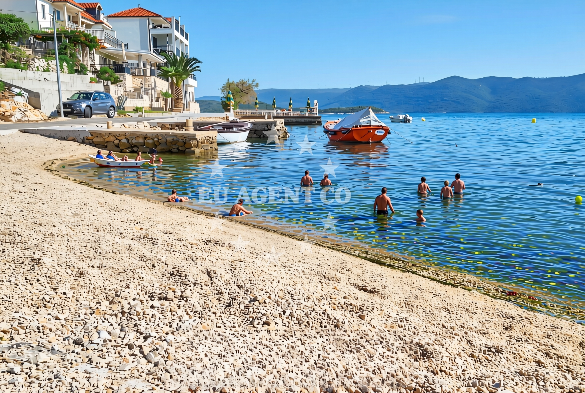 Overview of Duboka (Slivno): beaches and coves (3) in Duboka (Slivno)
